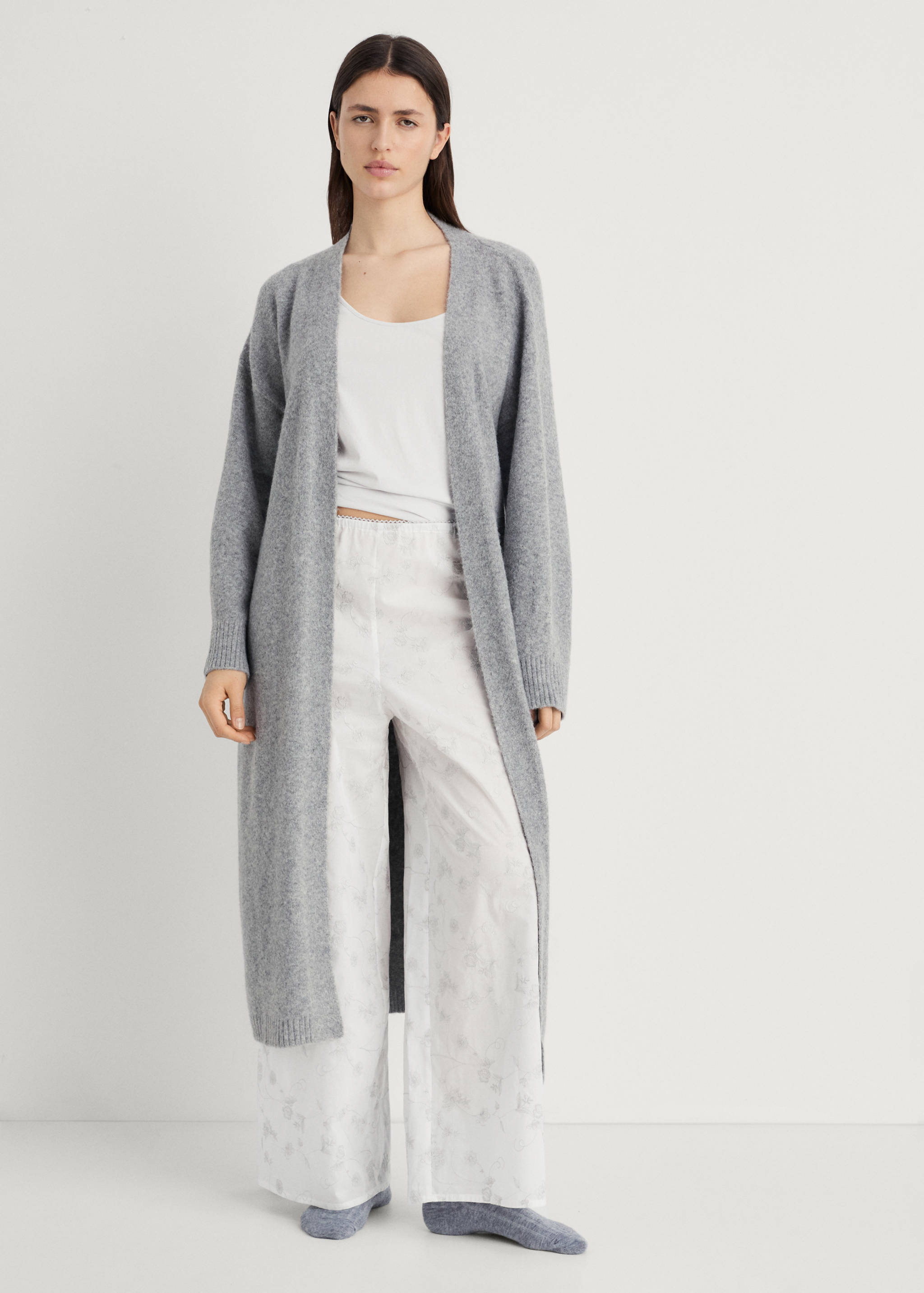 Embroidered pyjama trousers - General plane