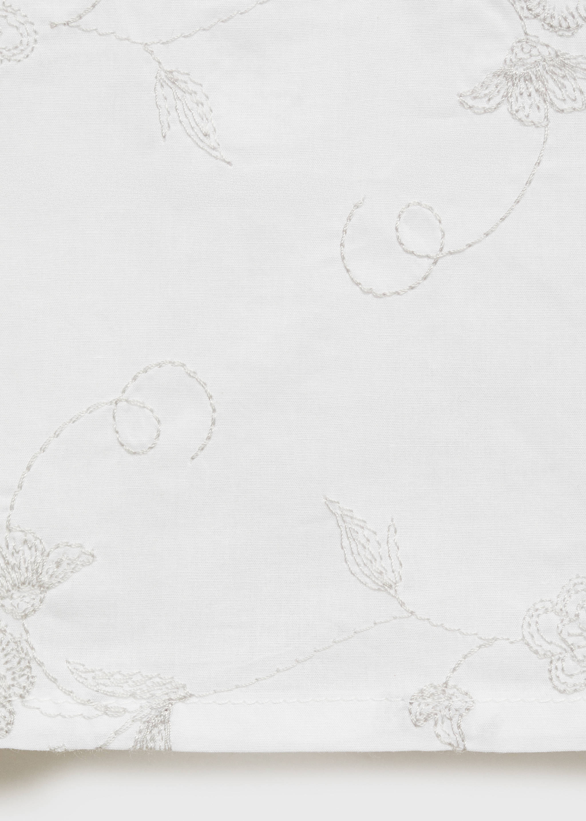 Embroidered pyjama trousers - Details of the article 0