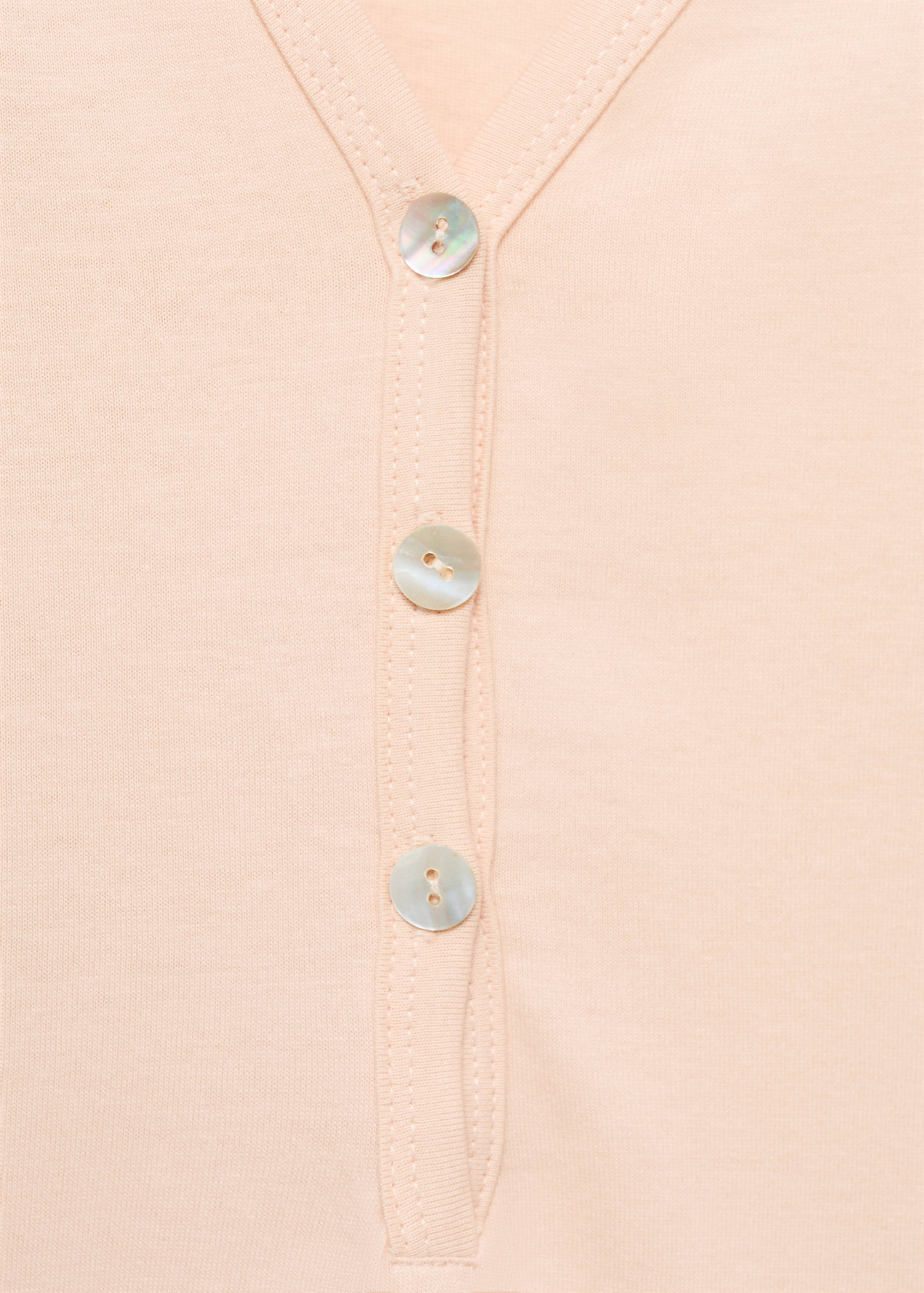Nachthemd Baumwolle V-Ausschnitt - Detail des Artikels 8