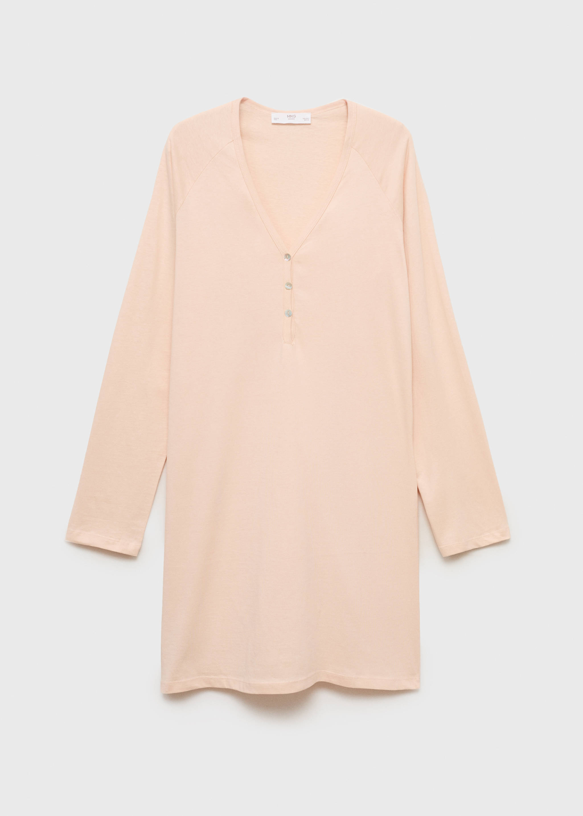 Camisón algodón cuello pico - Artículo sin modelo