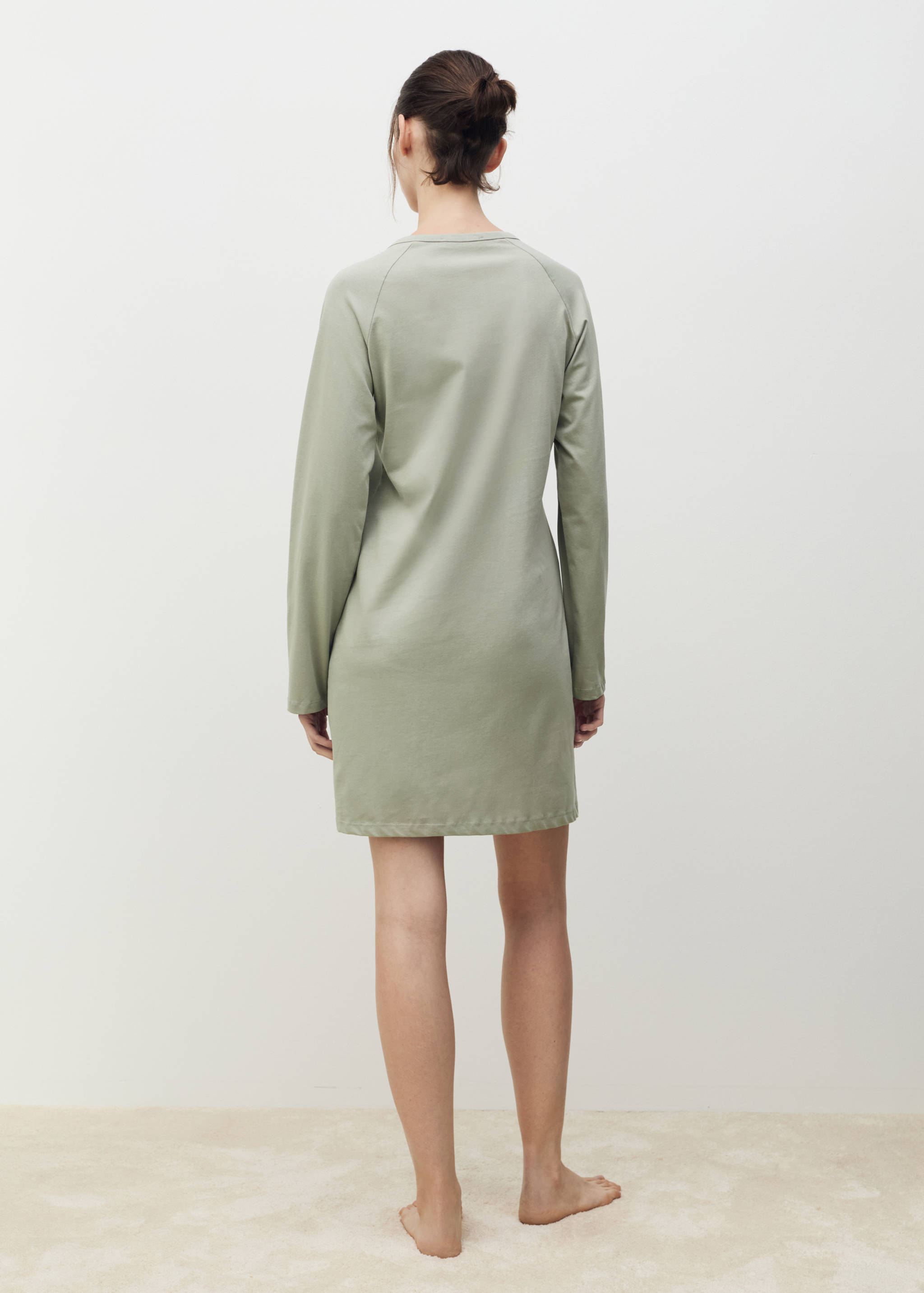 Nachthemd Baumwolle V-Ausschnitt - Rückseite des Artikels