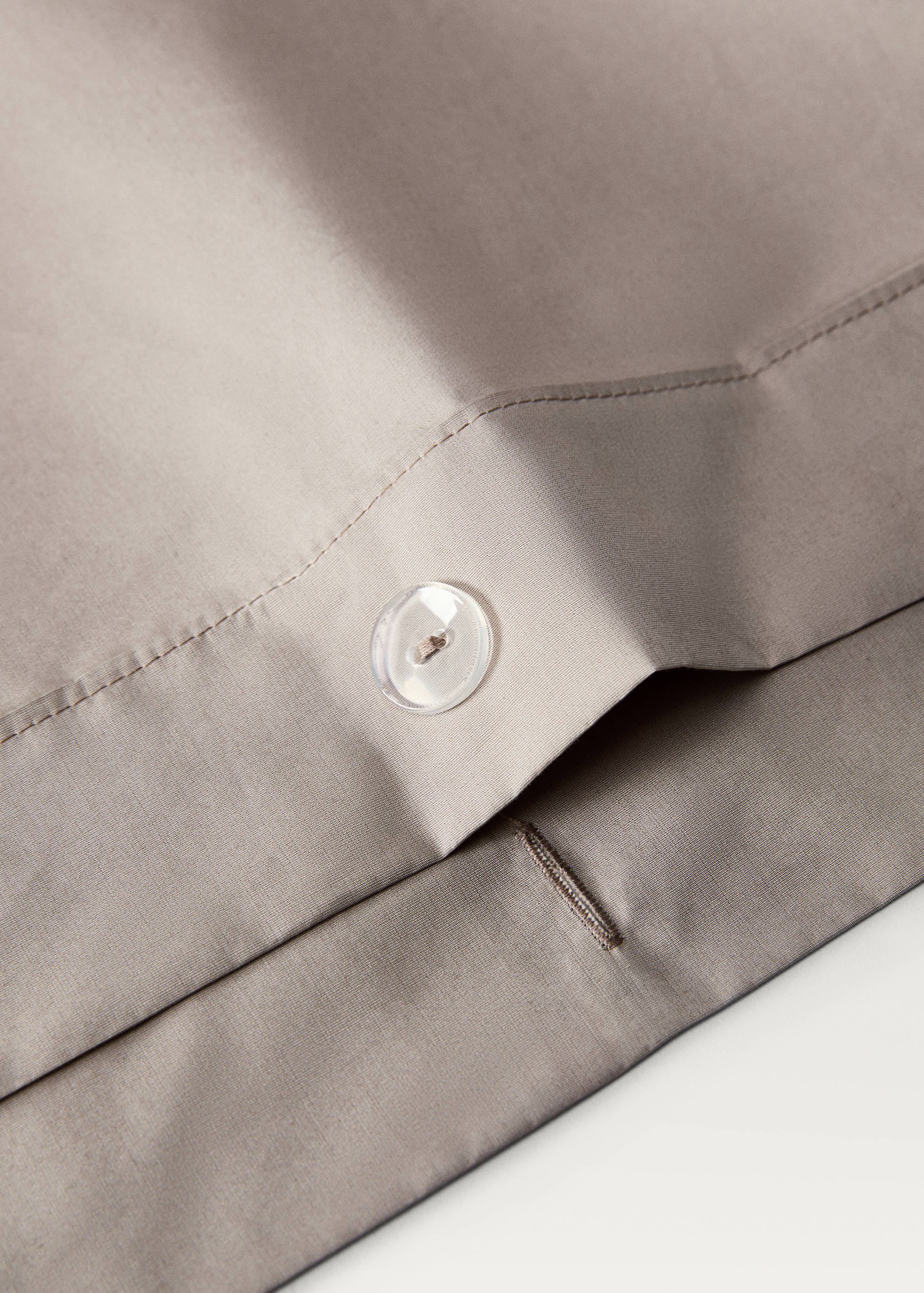 Housse de couette percale de coton 500 fils lit 90 cm - Détail de l'article 2