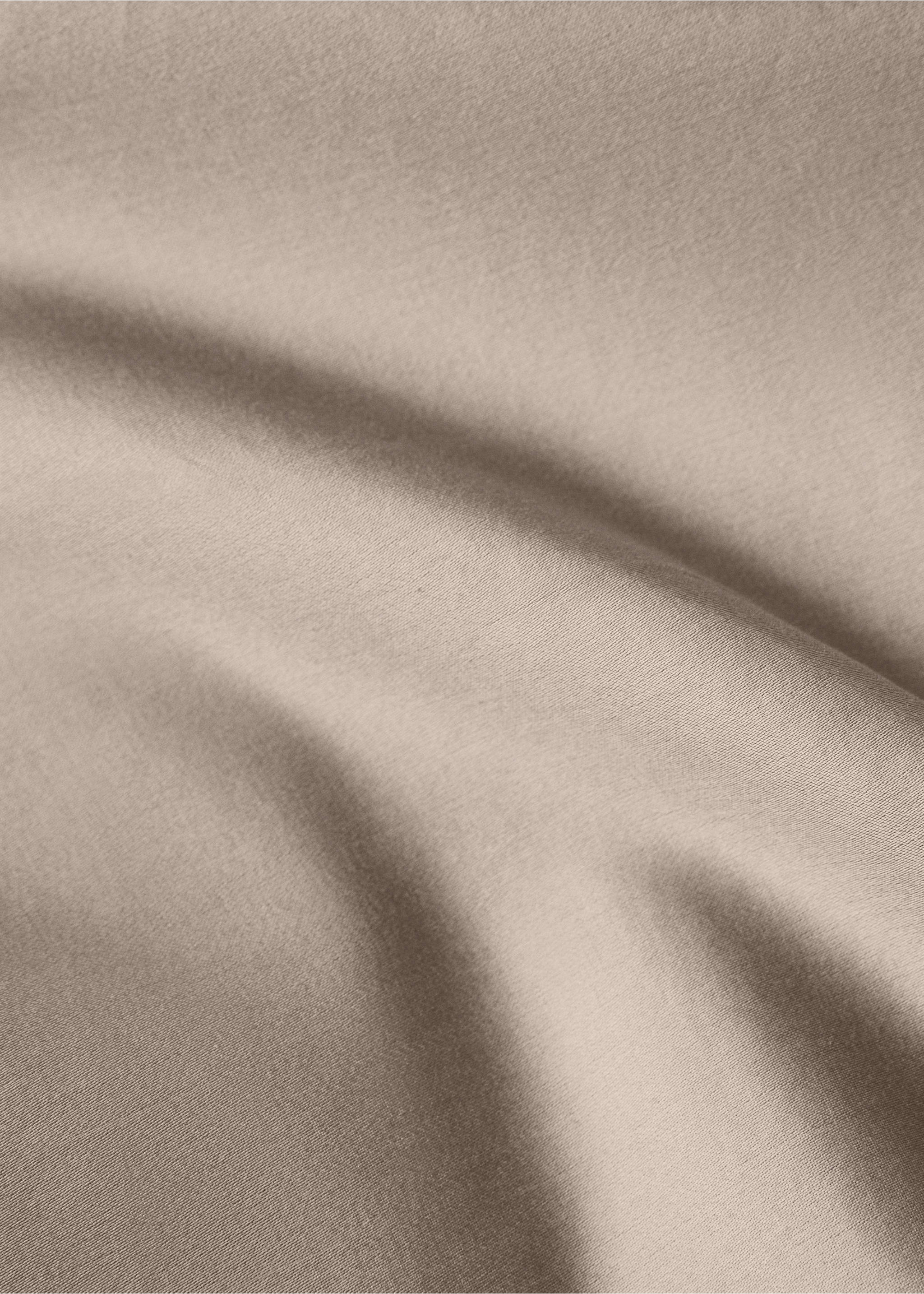 Κατωσέντονο βαμβακοσατέν 600 κλωστών για κρεβάτι 150/160 εκ - Λεπτομέρεια του προϊόντος 2, Γκρι Ανοιχτό/Παστελ. Ref: 87042925-00.