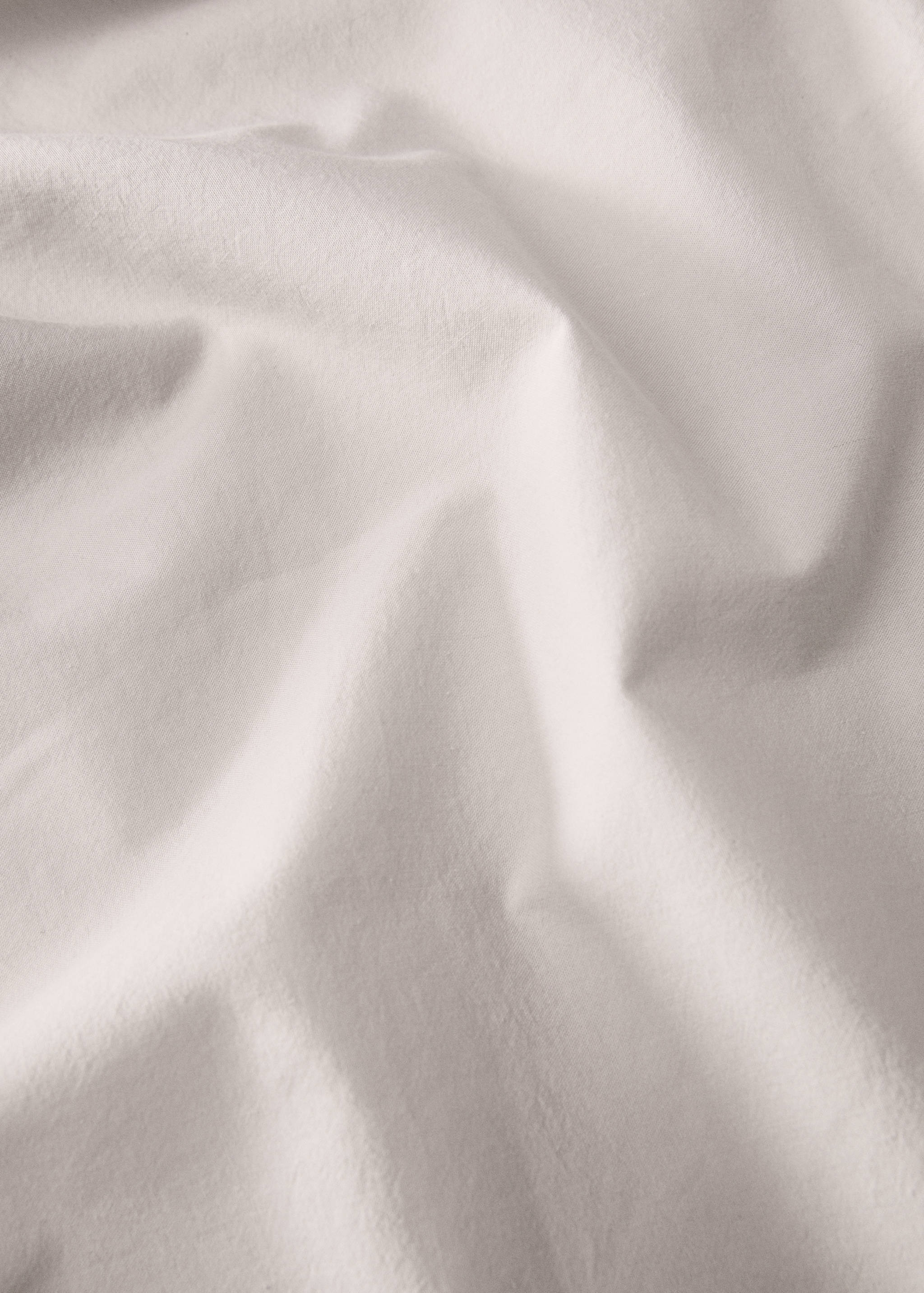 Washed cotton fitted sheet for 150 cm bed - Details of the article 3