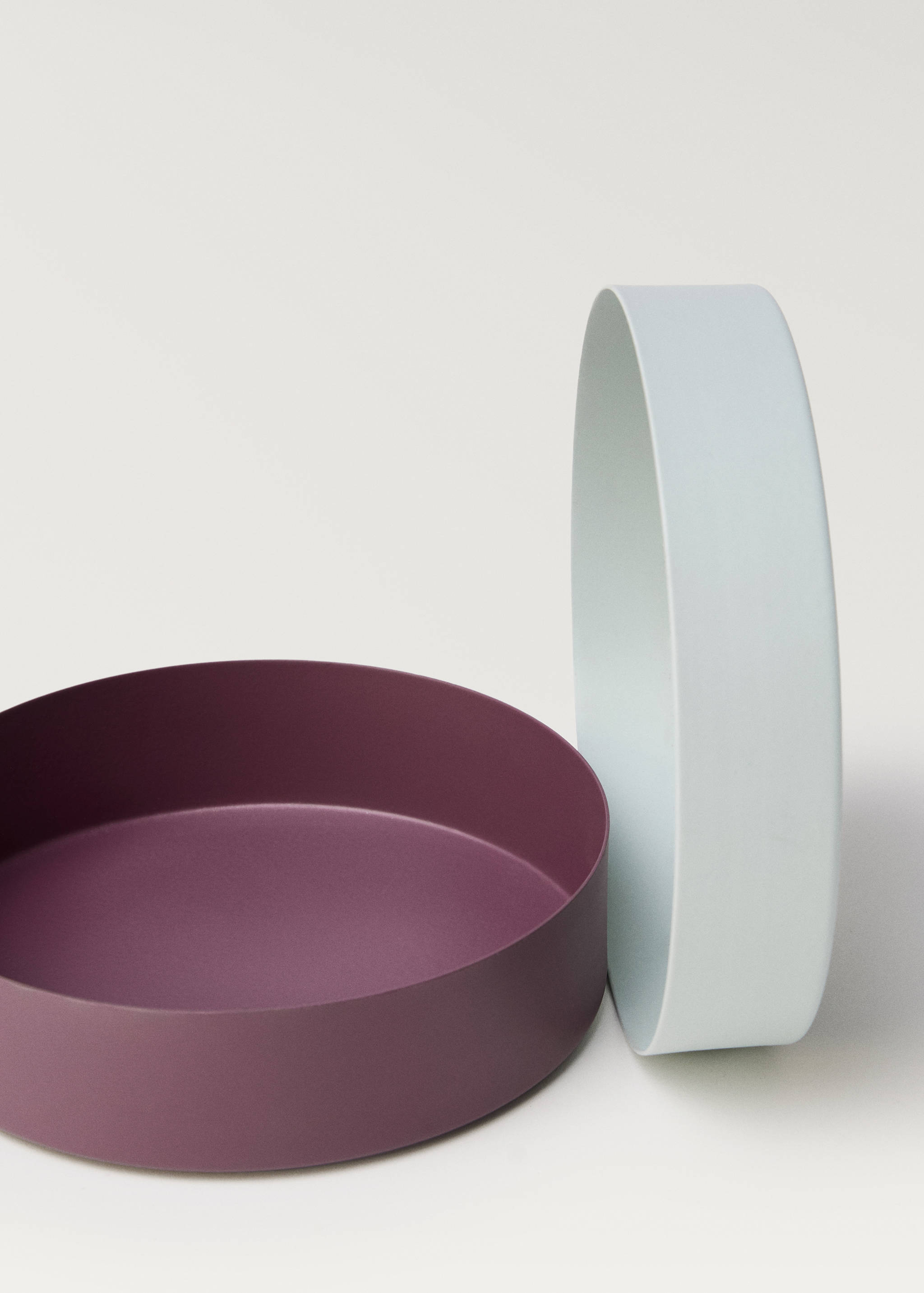 Boîte moyenne en métal bicolore - Détail de l'article 1