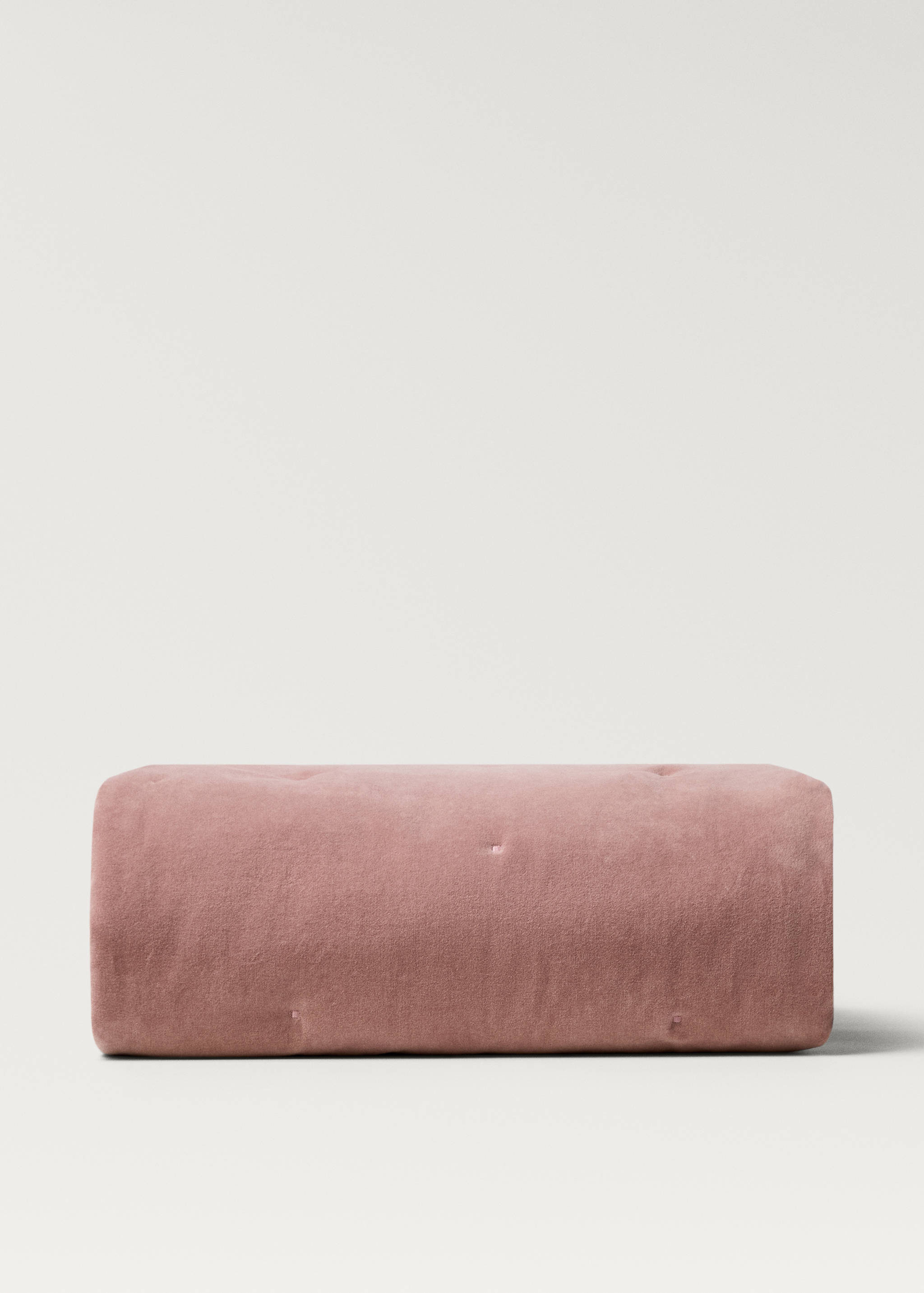 Cotton velvet bedspread for end of bed 85x200 cm - Article without model