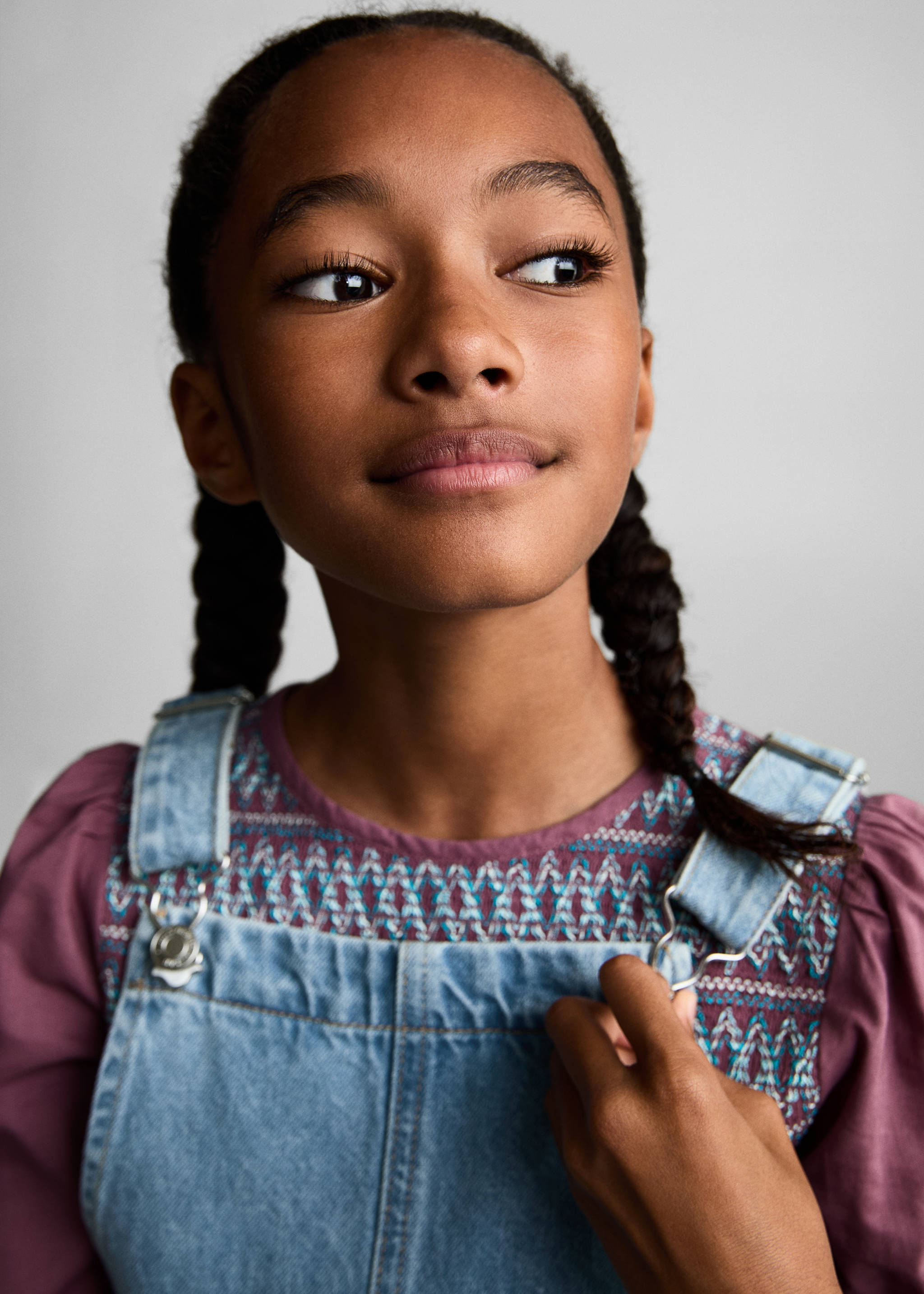 Salopette longue jean - Détail de l'article 1