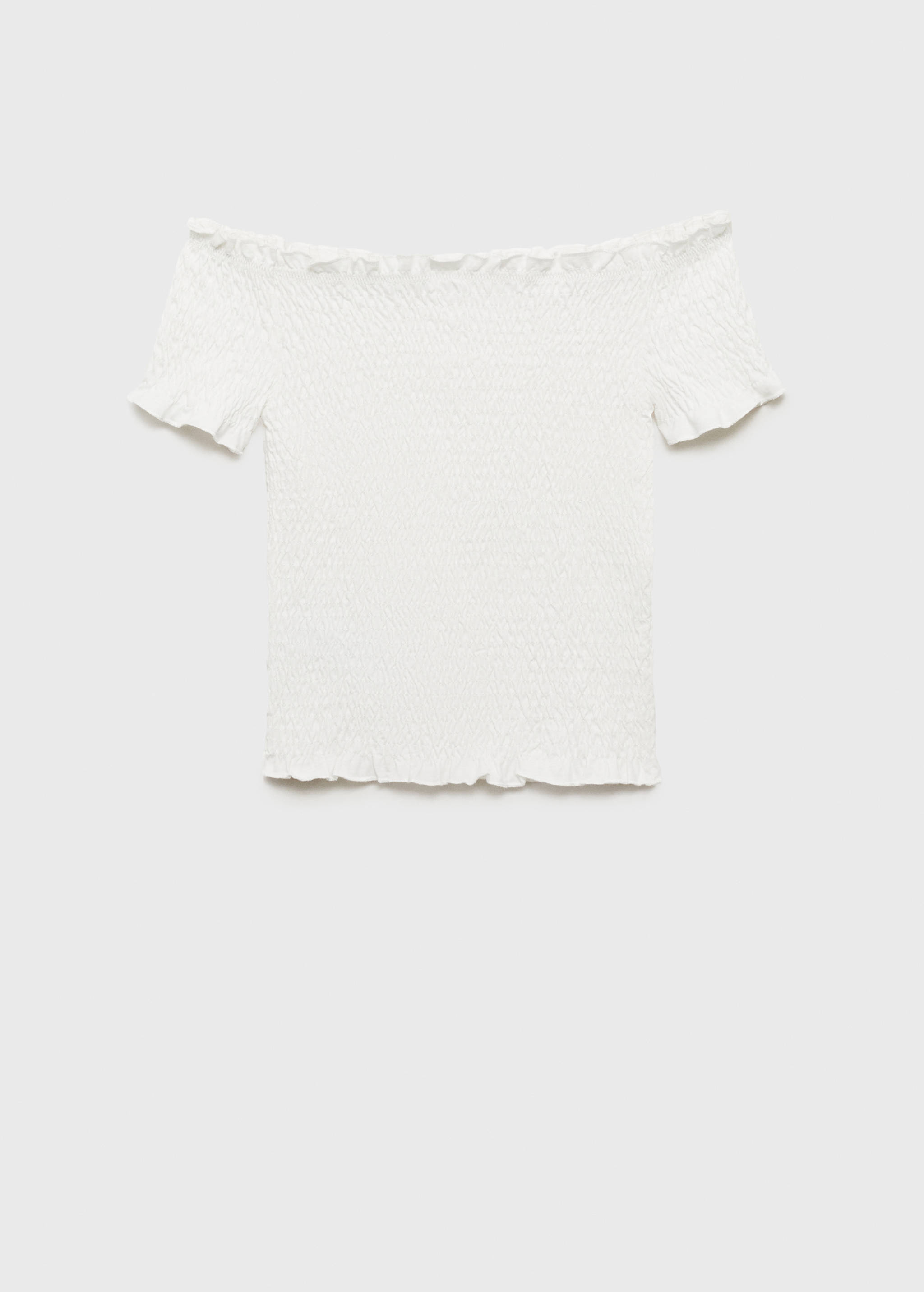 Ruched strapless top - Article without model
