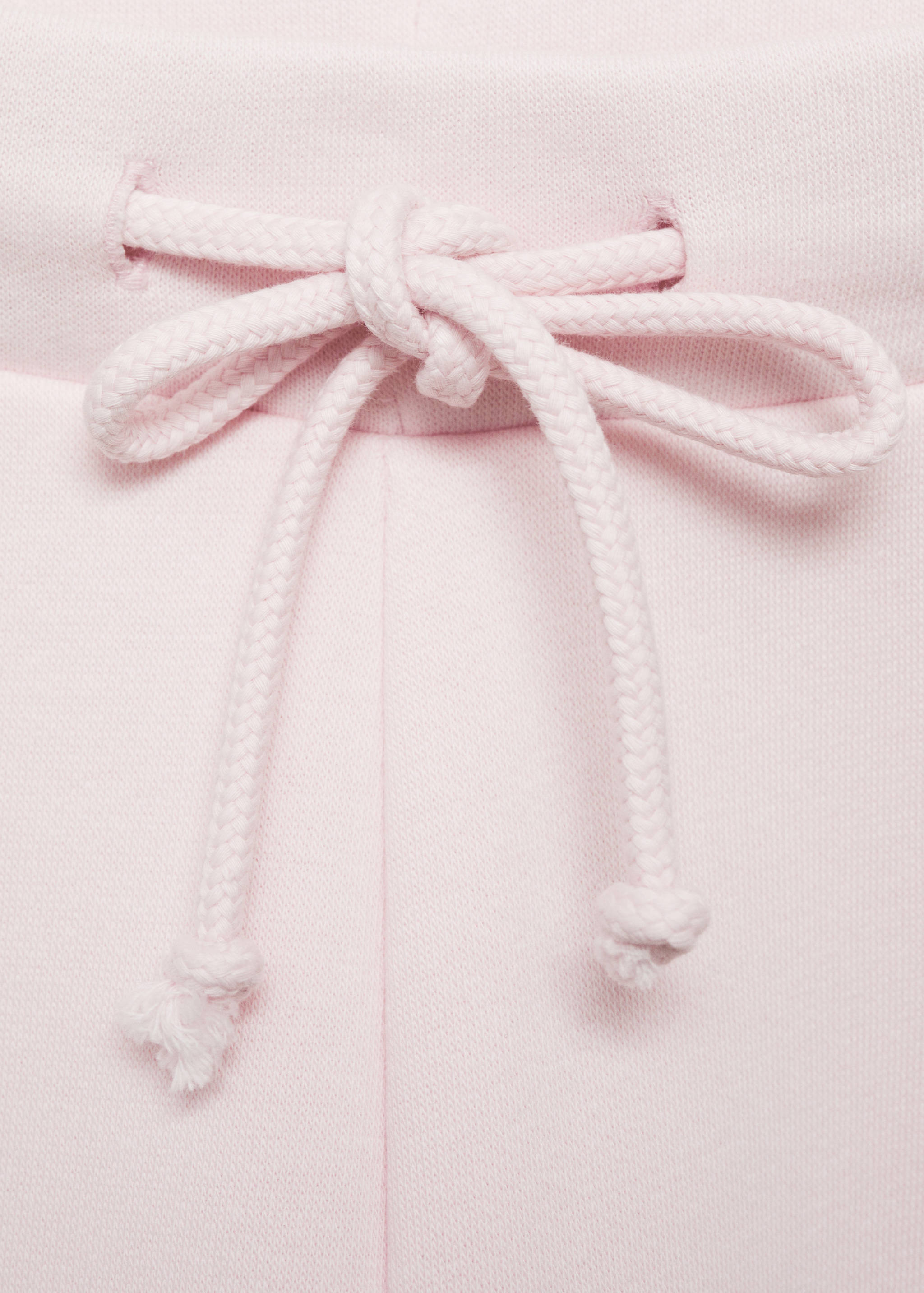 Wide leg cotton joggers - Details of the article 8