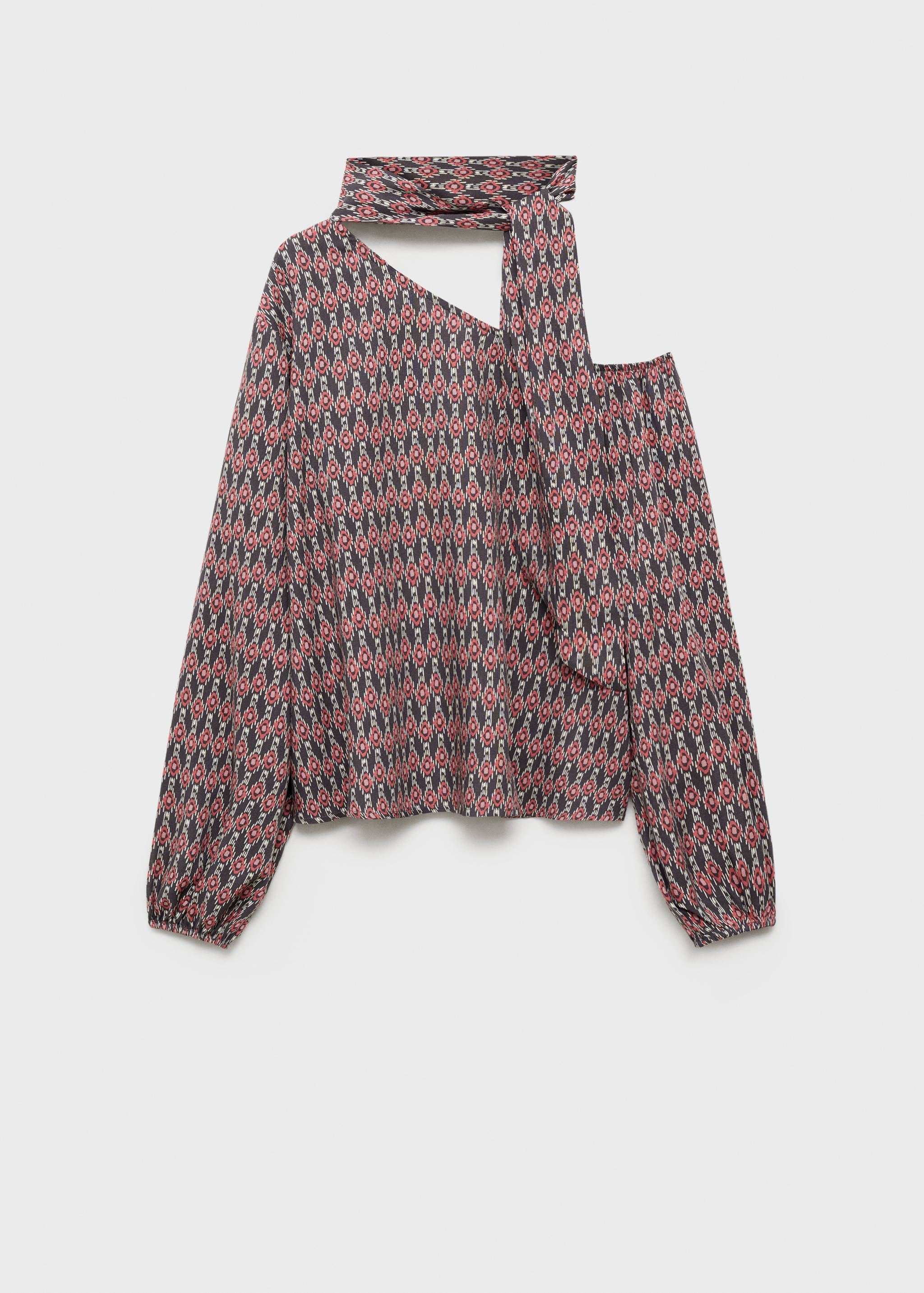 Blusa asimétrica - Artículo sin modelo