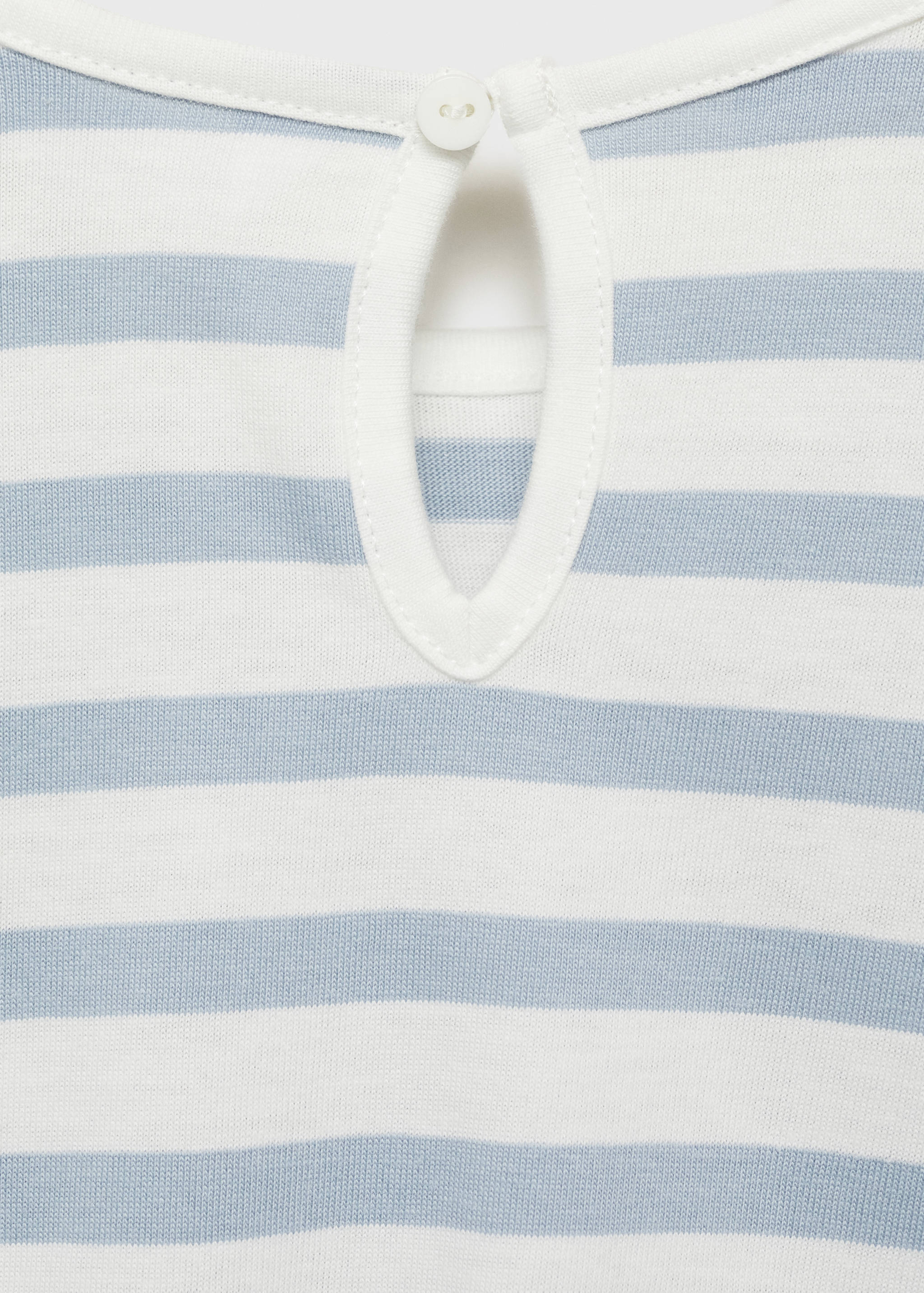 Striped cotton T-shirt - Details of the article 8