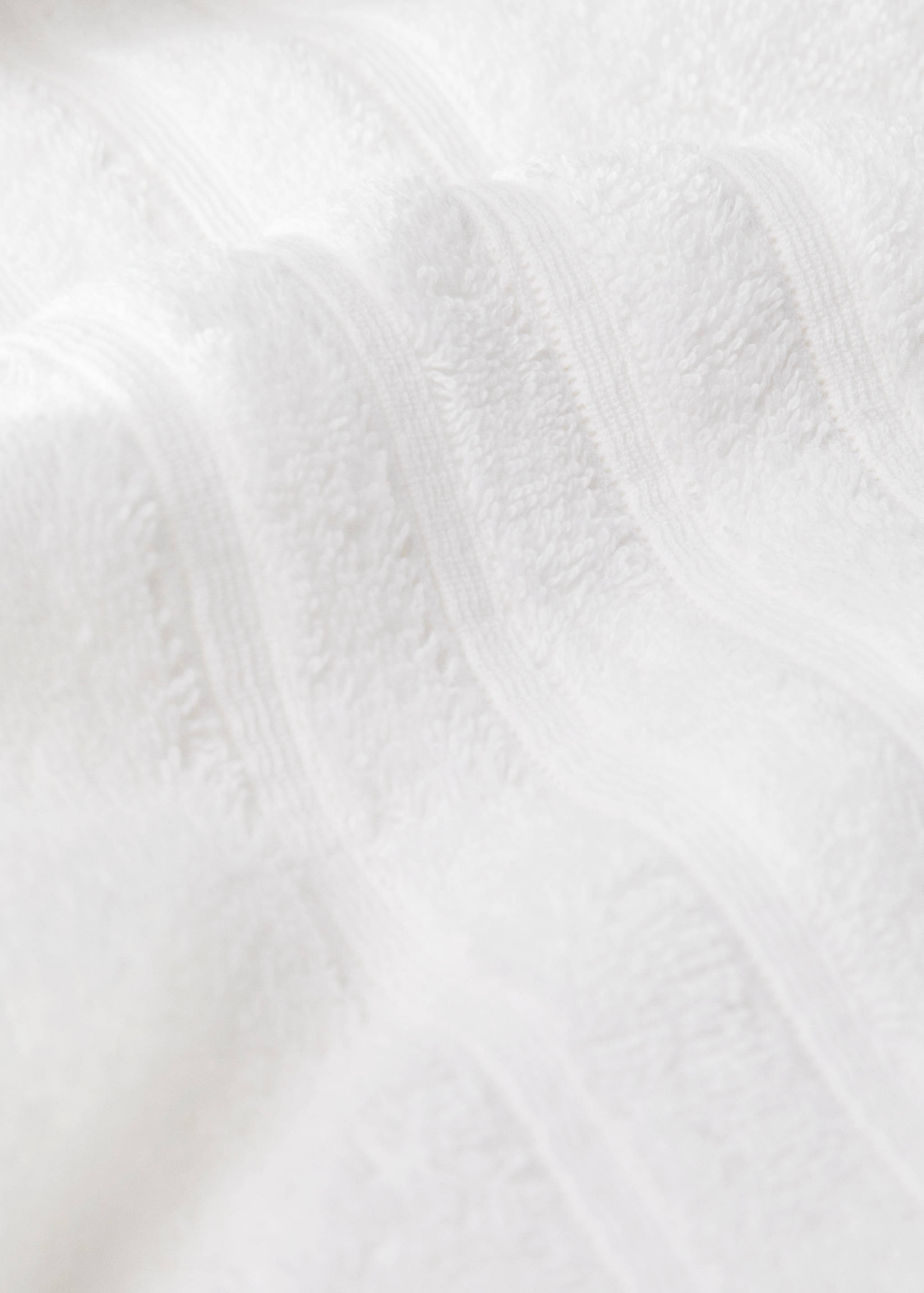 Toalha de mãos de algodão frisado - Pormenor do artigo 1