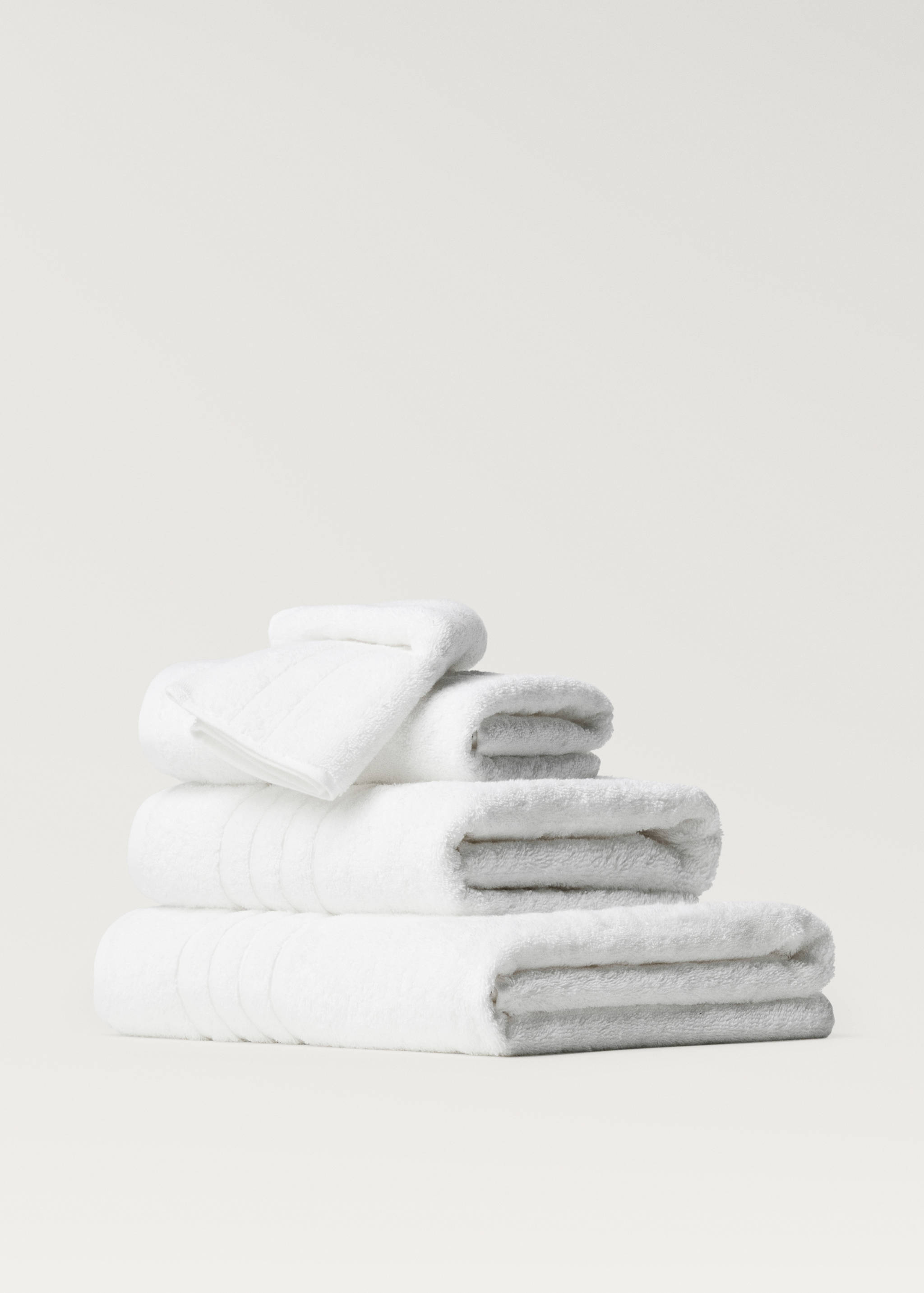 Toalha de mãos de algodão frisado - Pormenor do artigo 4