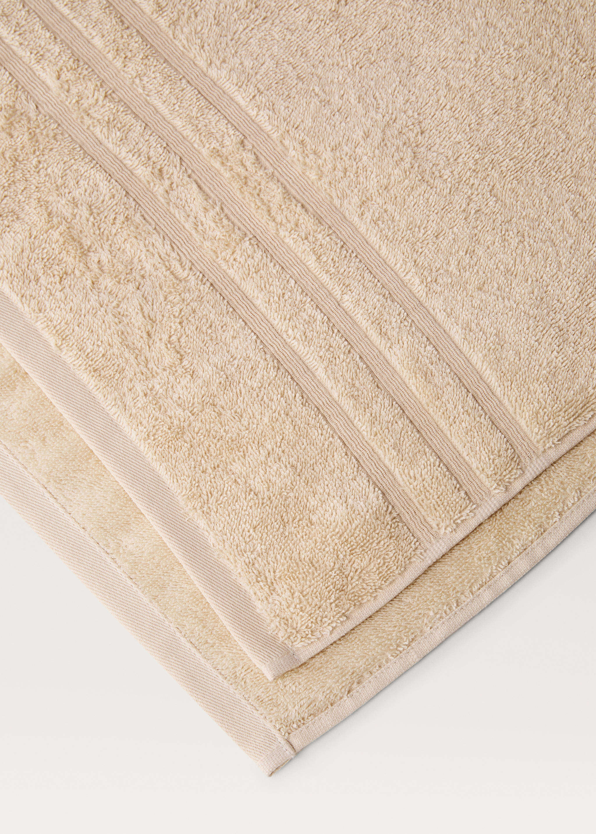 Toalha de mãos de algodão frisado - Pormenor do artigo 1