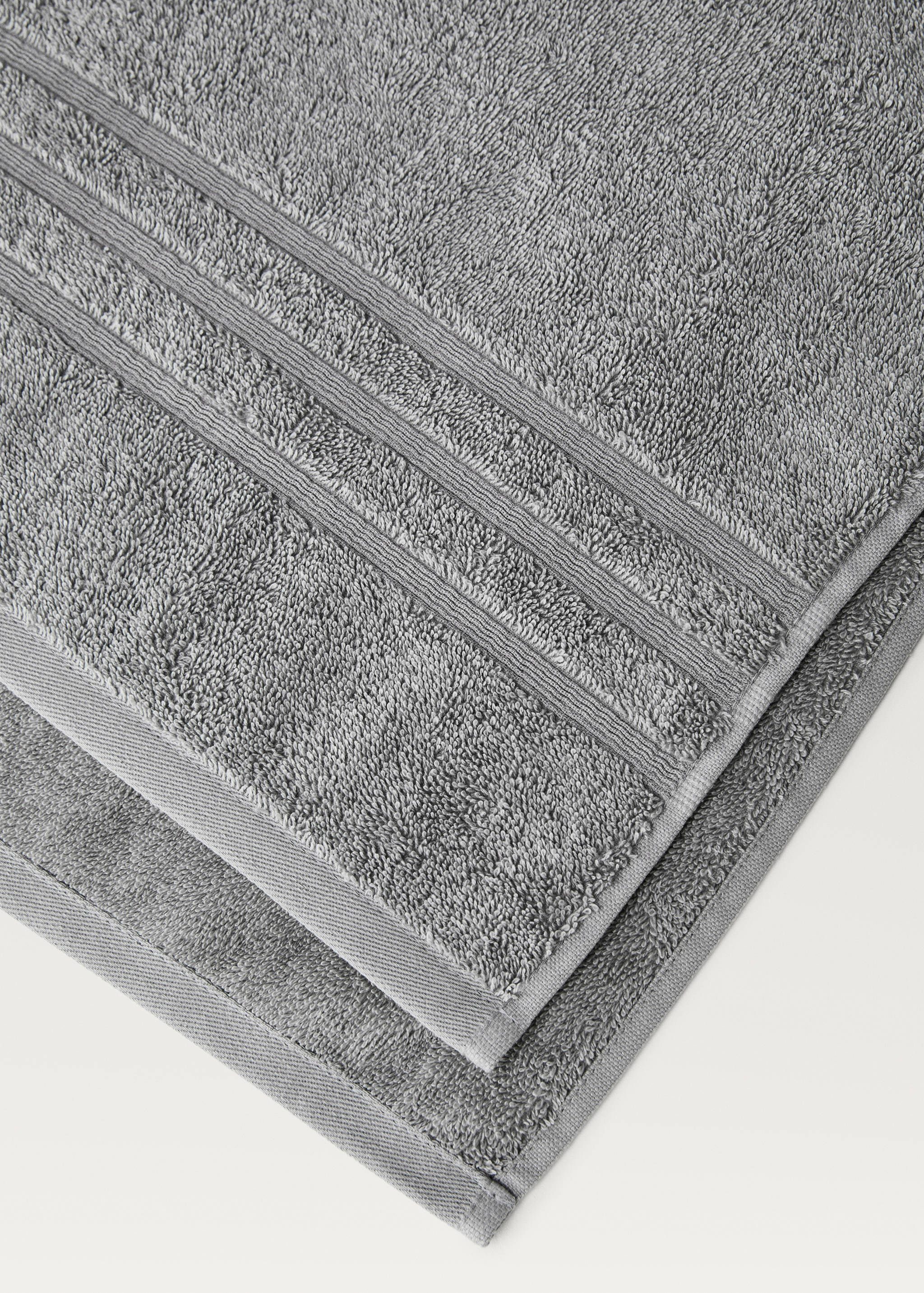 Toalha de mãos de algodão frisado - Pormenor do artigo 1