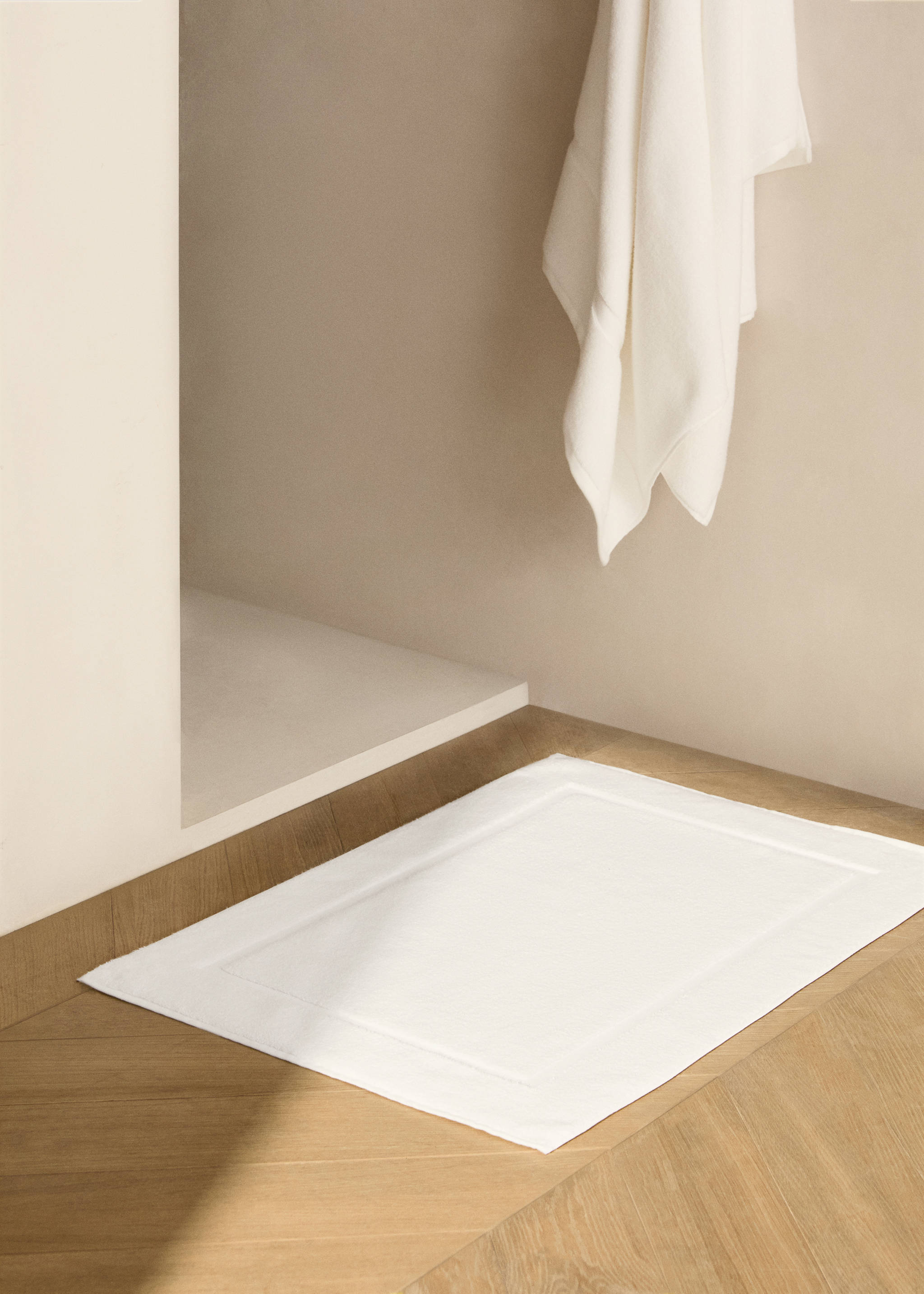 Soft cotton bath mat - General plane