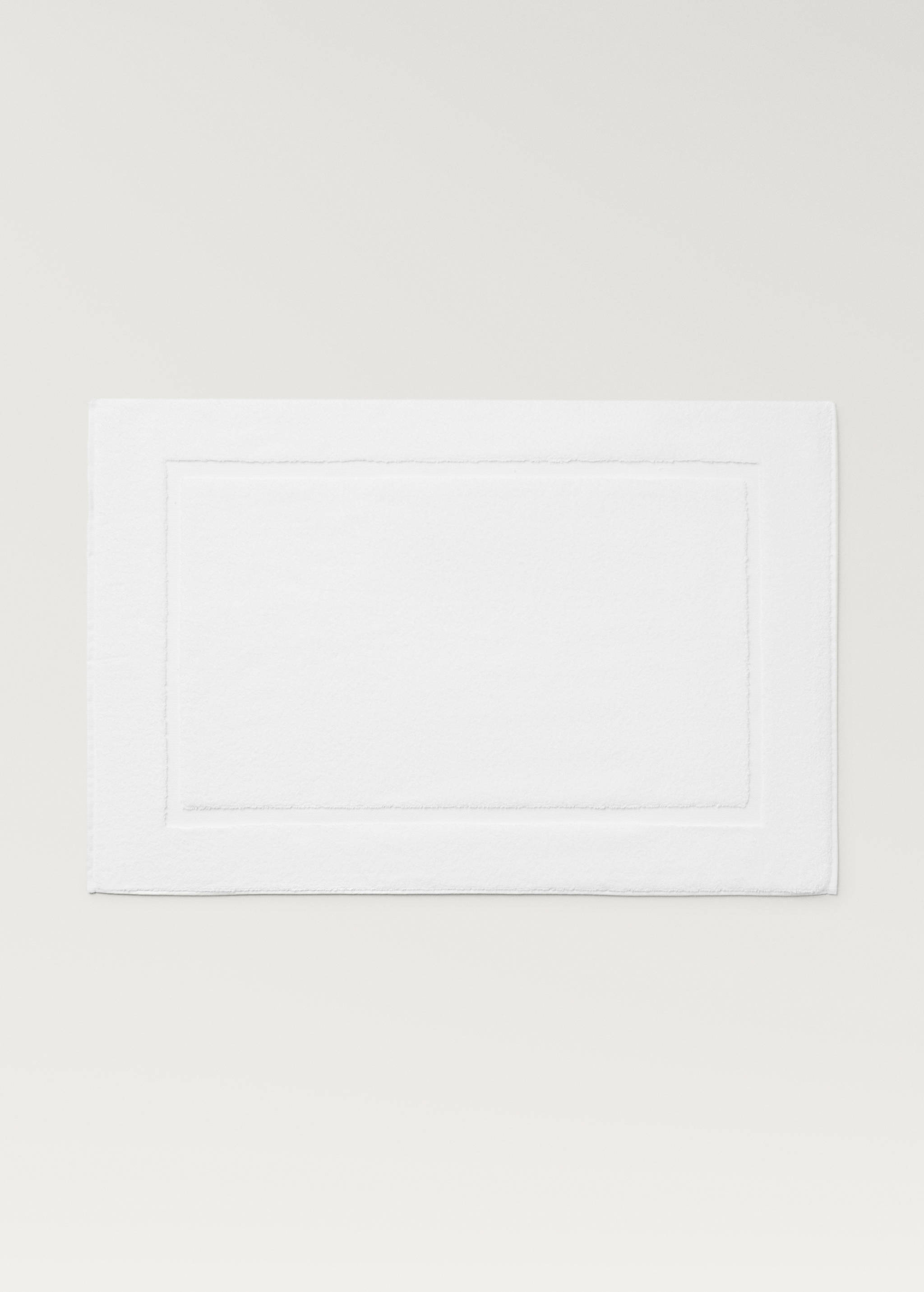 Soft cotton bath mat - Article without model
