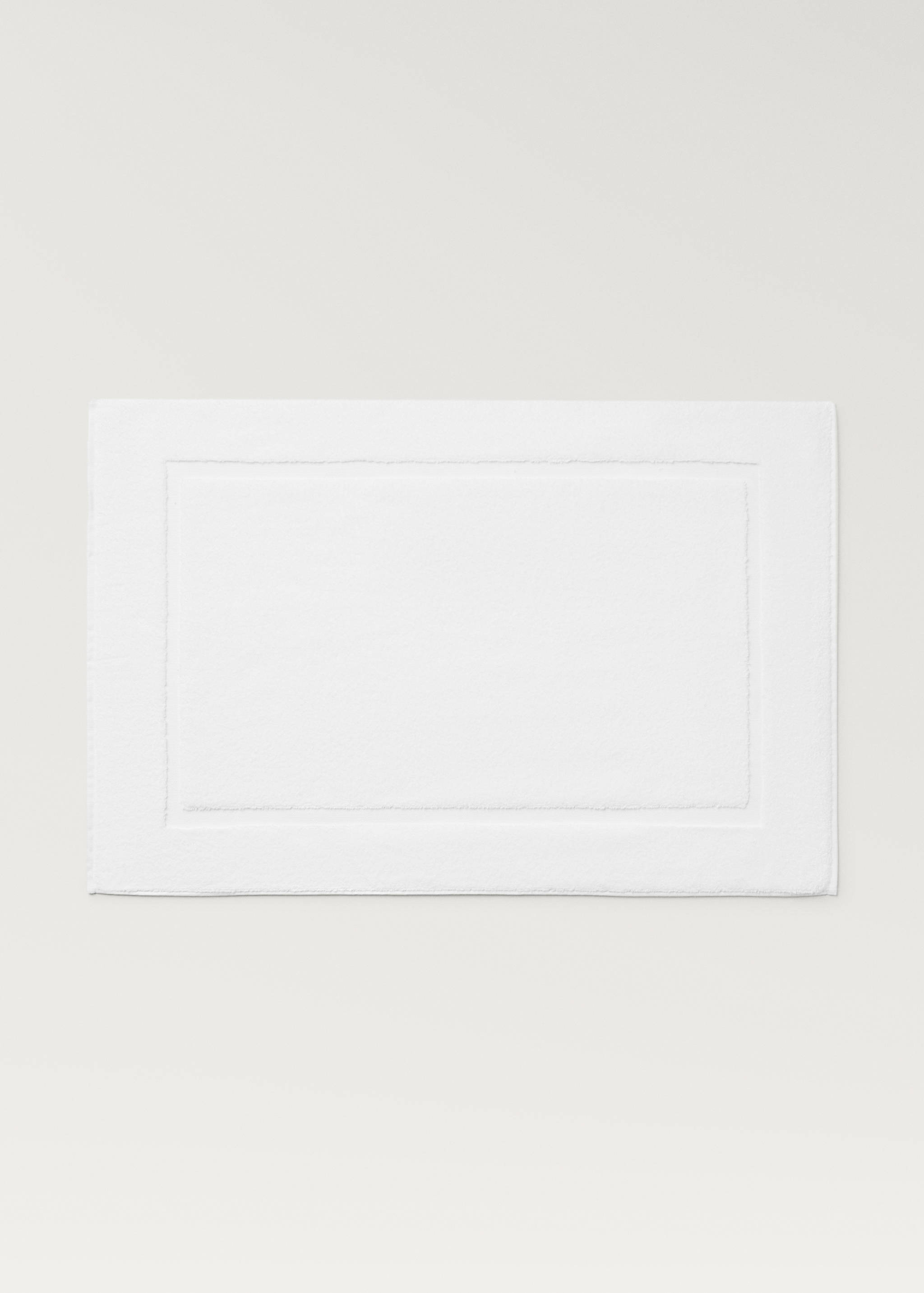 Soft cotton bath mat - Article without model