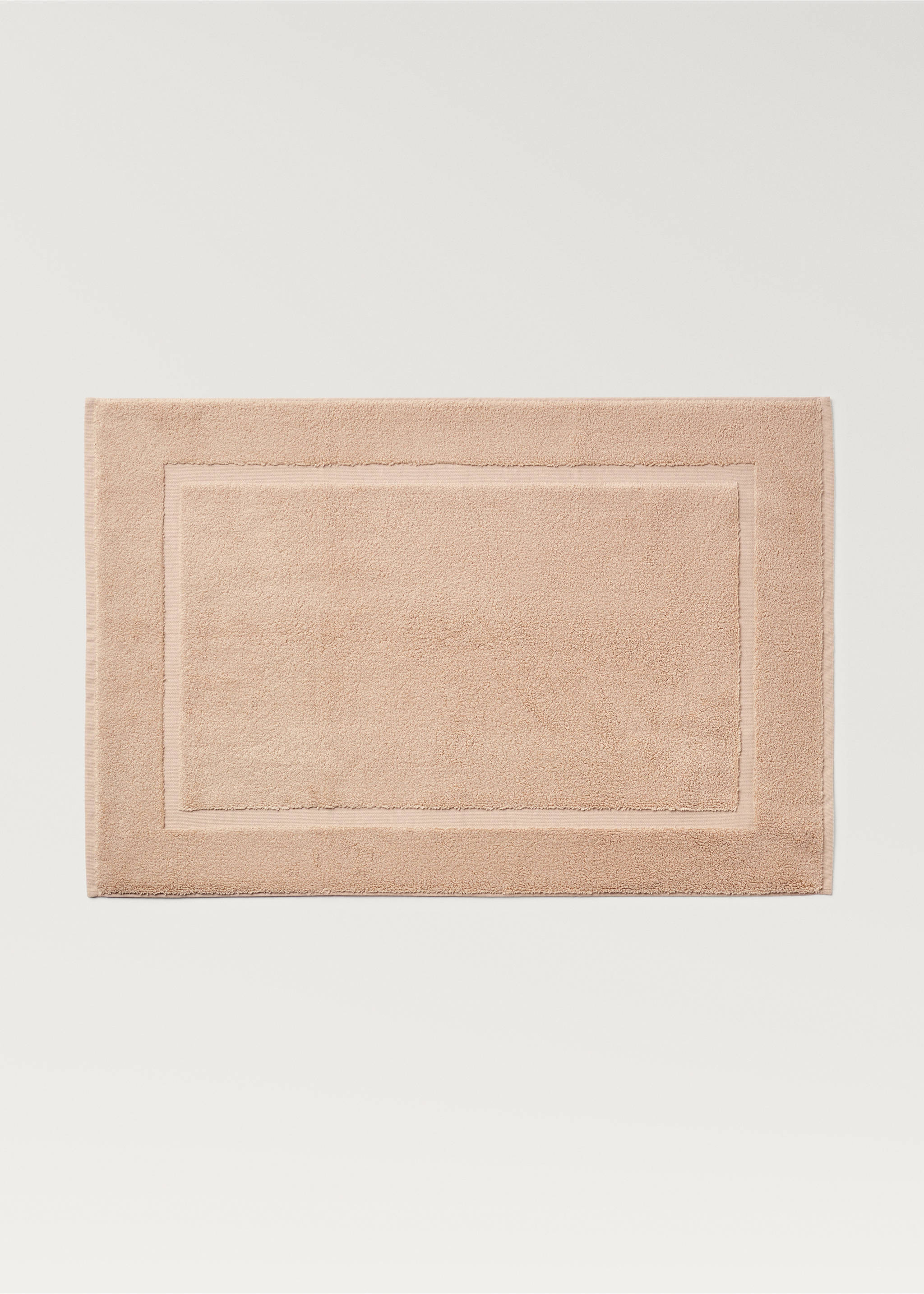 Koupelnová předložka z jemné bavlny - Zboží bez modelu, Broskvová. Ref: 87043297-00.