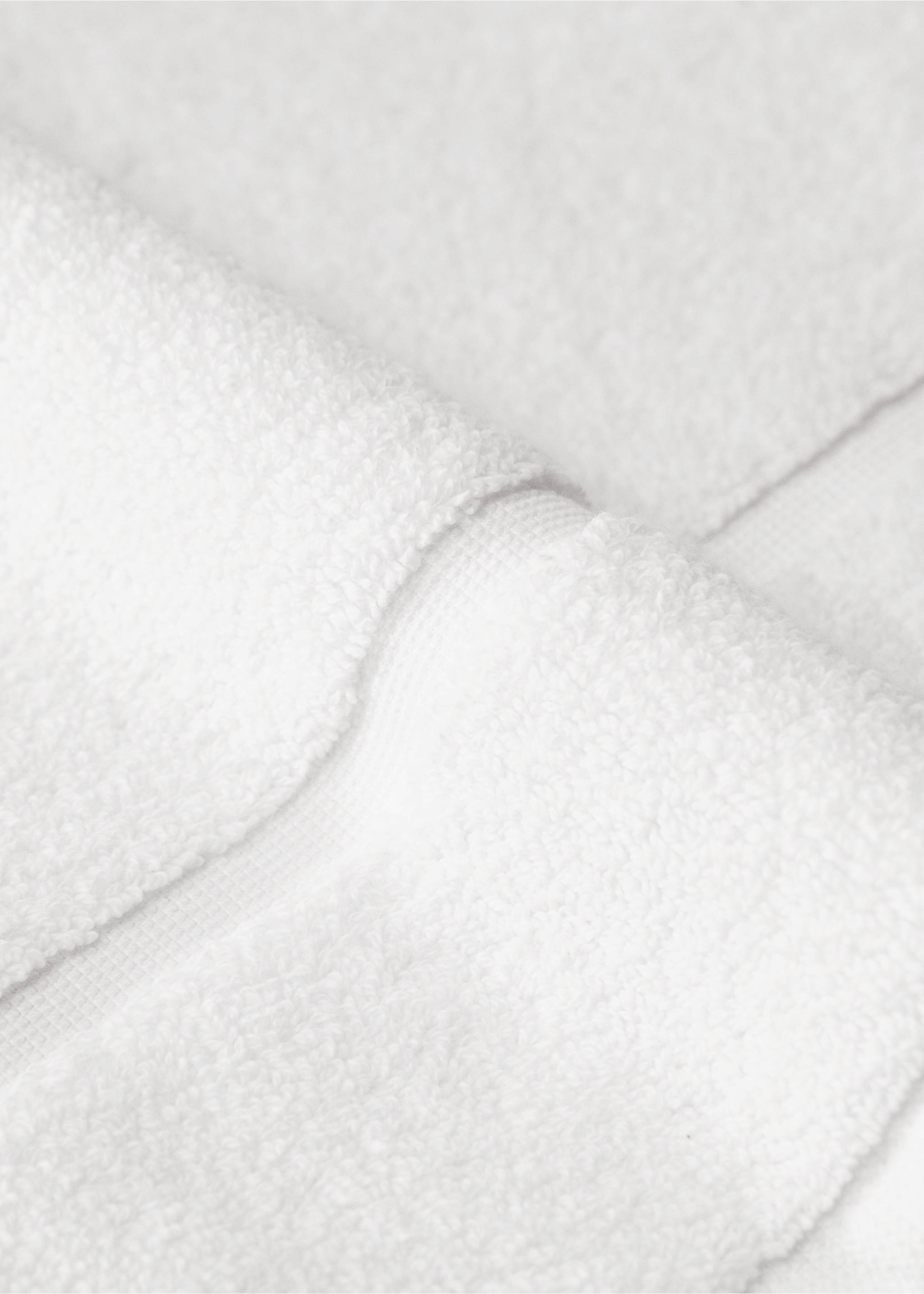 Cotton bath mat - Details of the article 2, Ecru. Ref: 87043298-00.