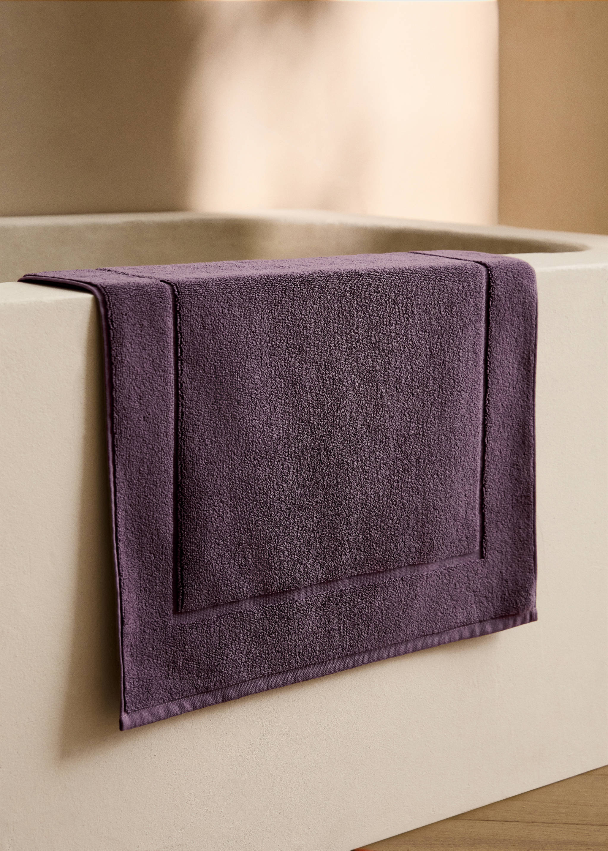 Tapis de bain coton - Plan général