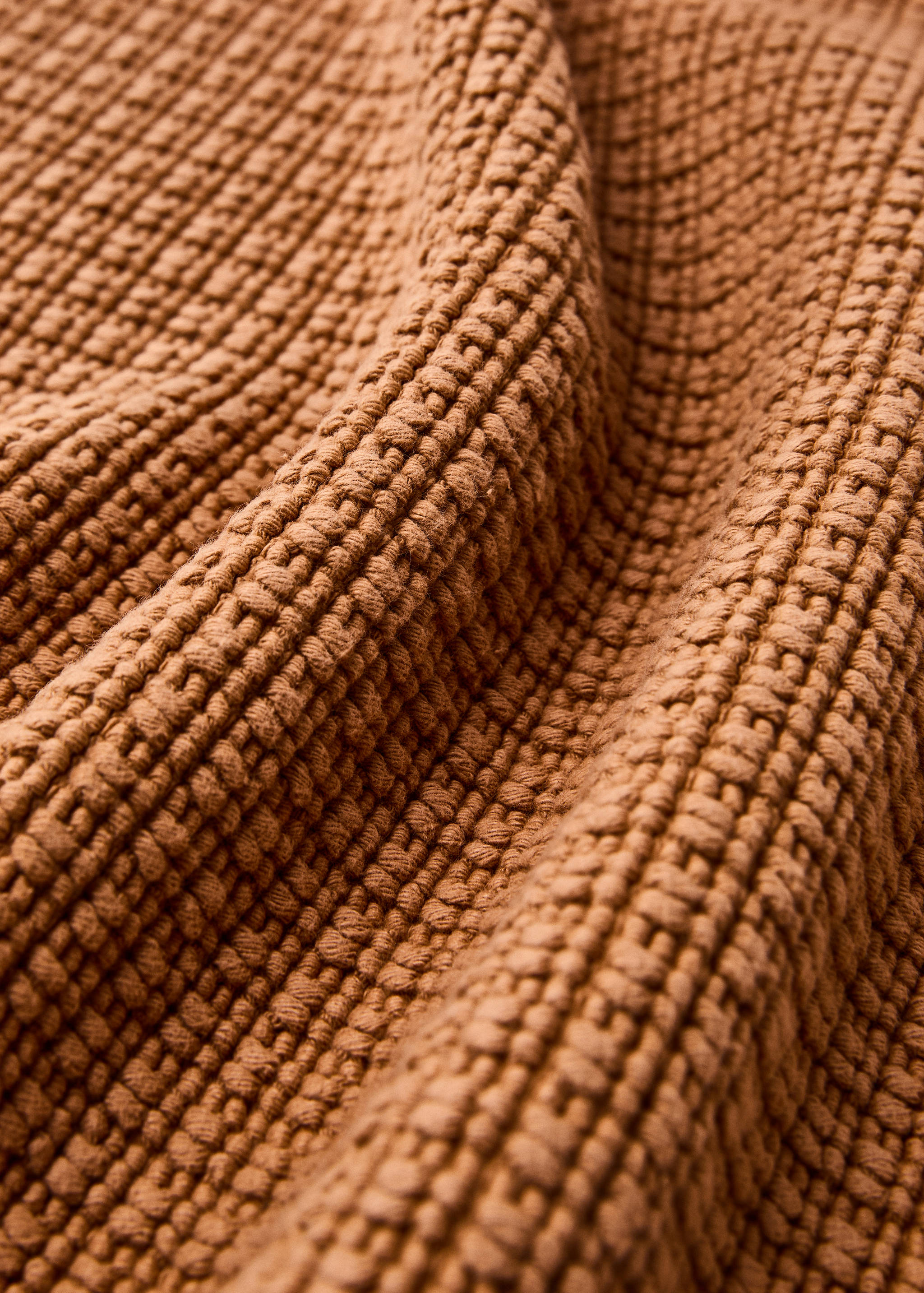 Geometric fringed bath rug - Details of the article 1