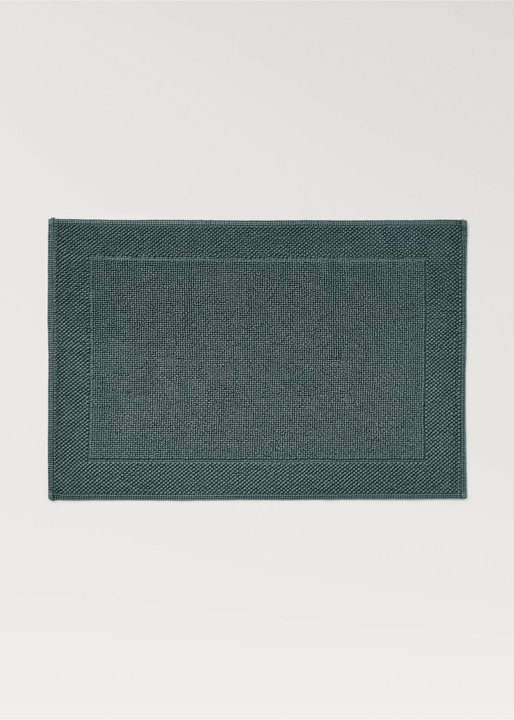 Badteppich mit Rahmendesign - Artikel ohne Model, Blau. Ref: 87043300-00.