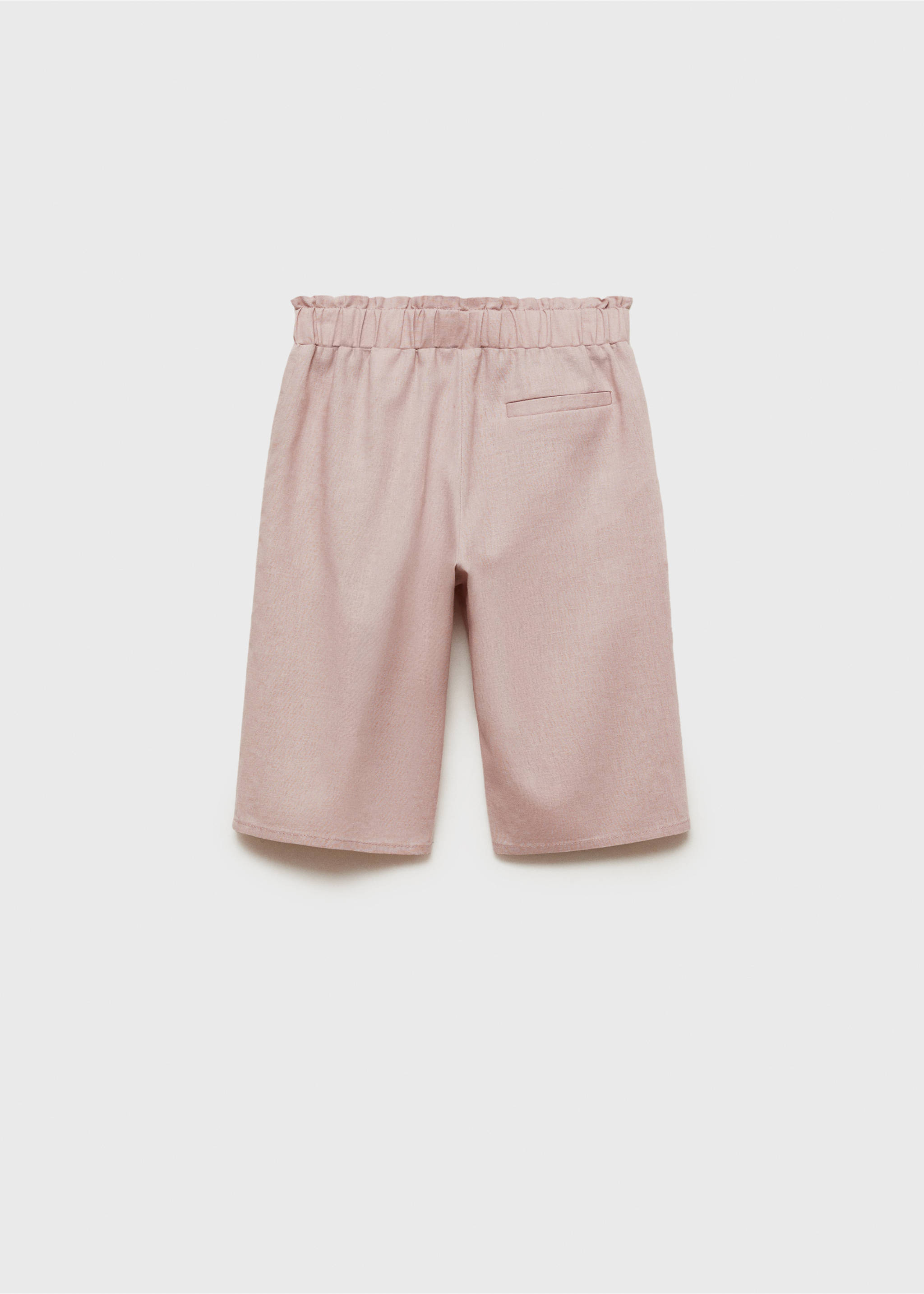 Linnen broek - Achterkant van het artikel, Roze. Ref: 87043634-00.
