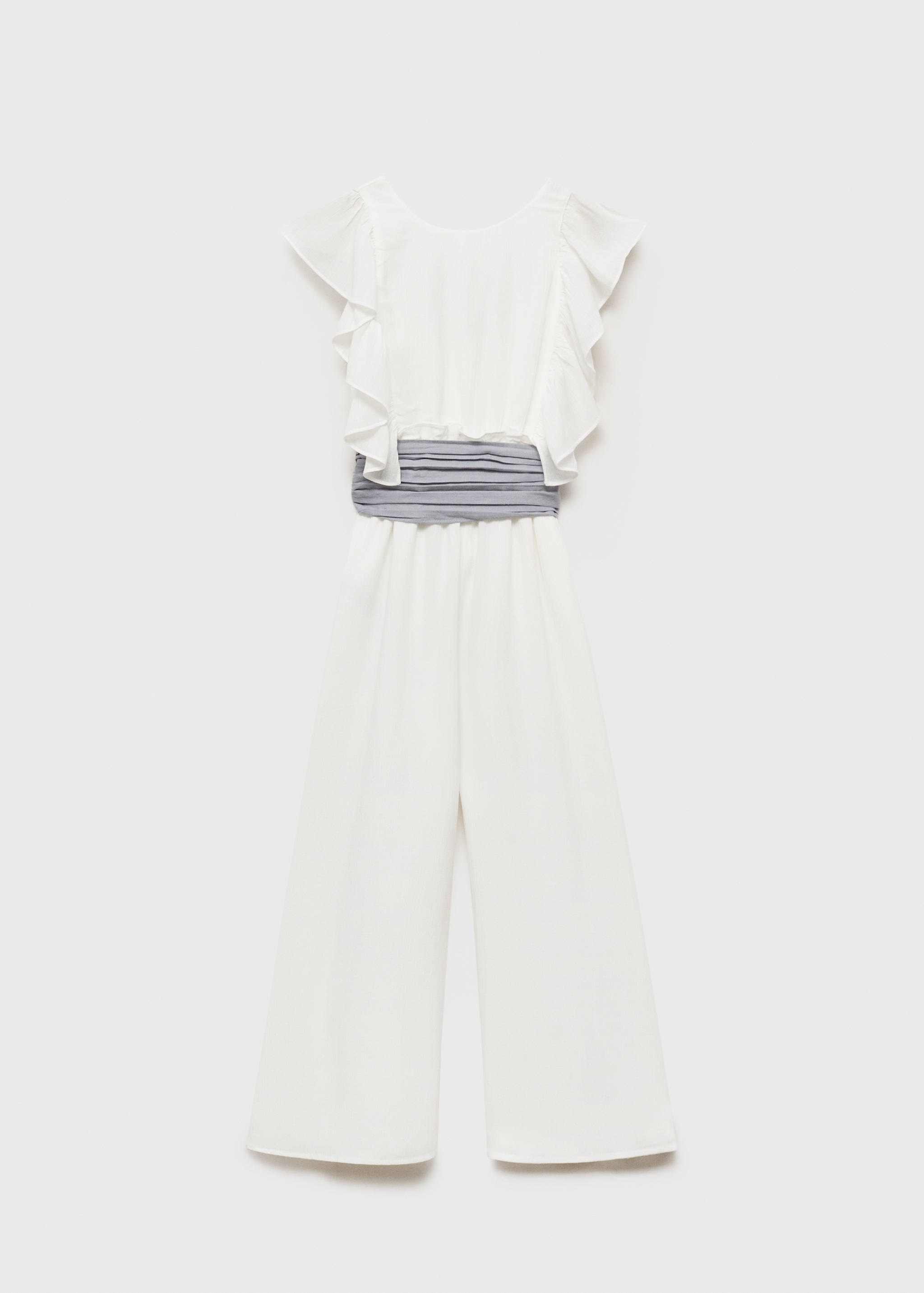 Frilled long jumpsuit - Article without model