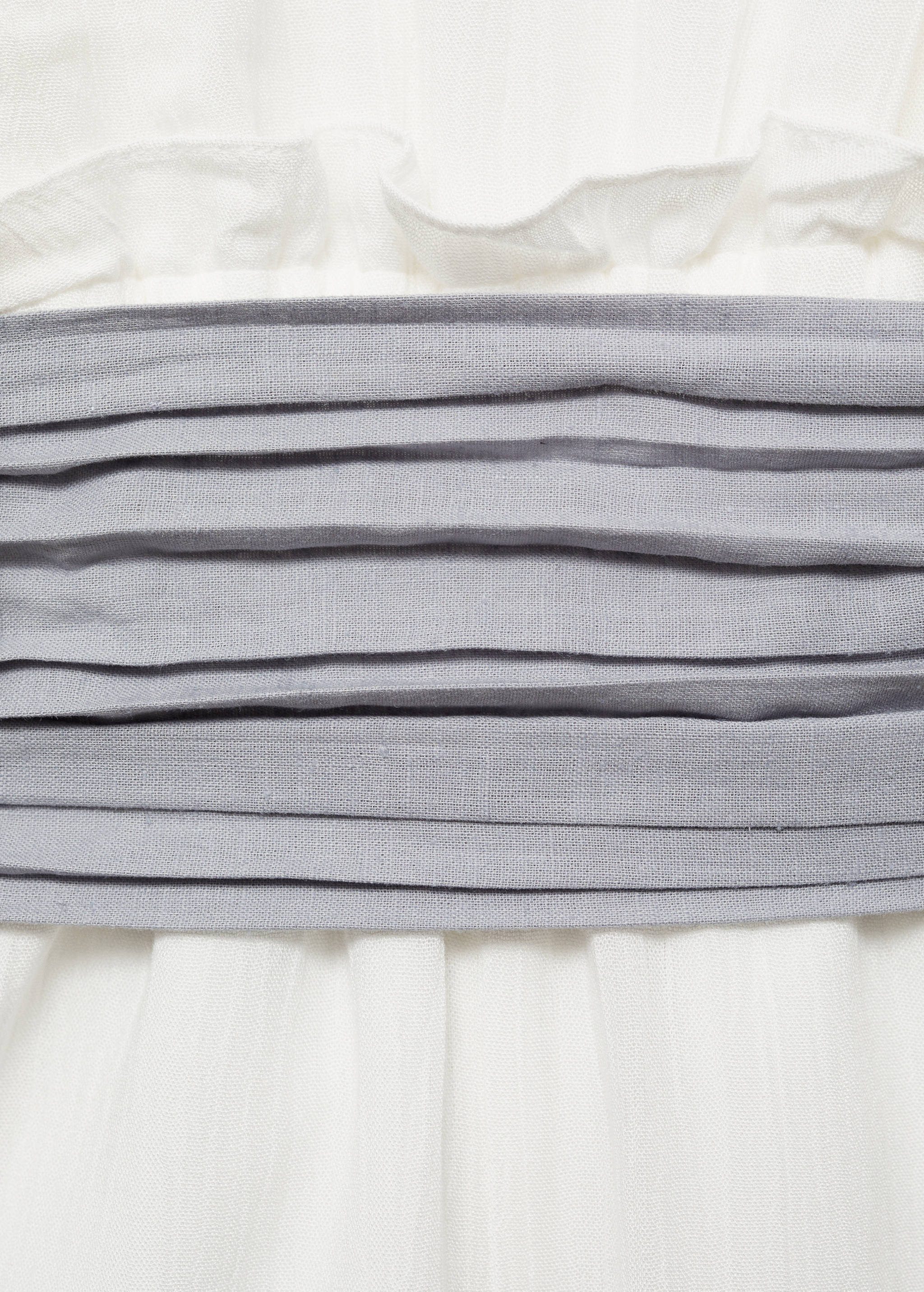 Frilled long jumpsuit - Details of the article 8