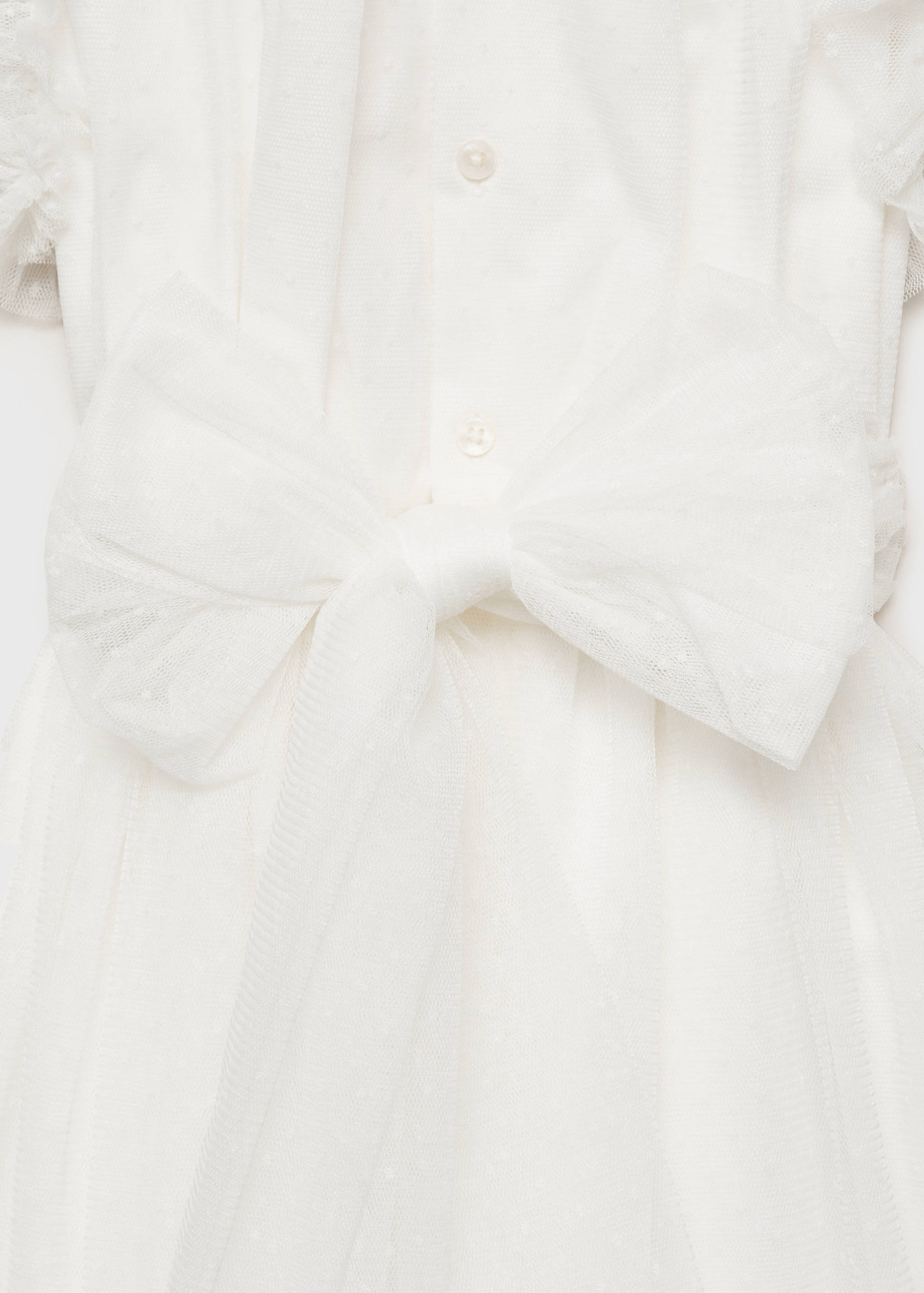 Ruffle plumeti dress - Details of the article 8
