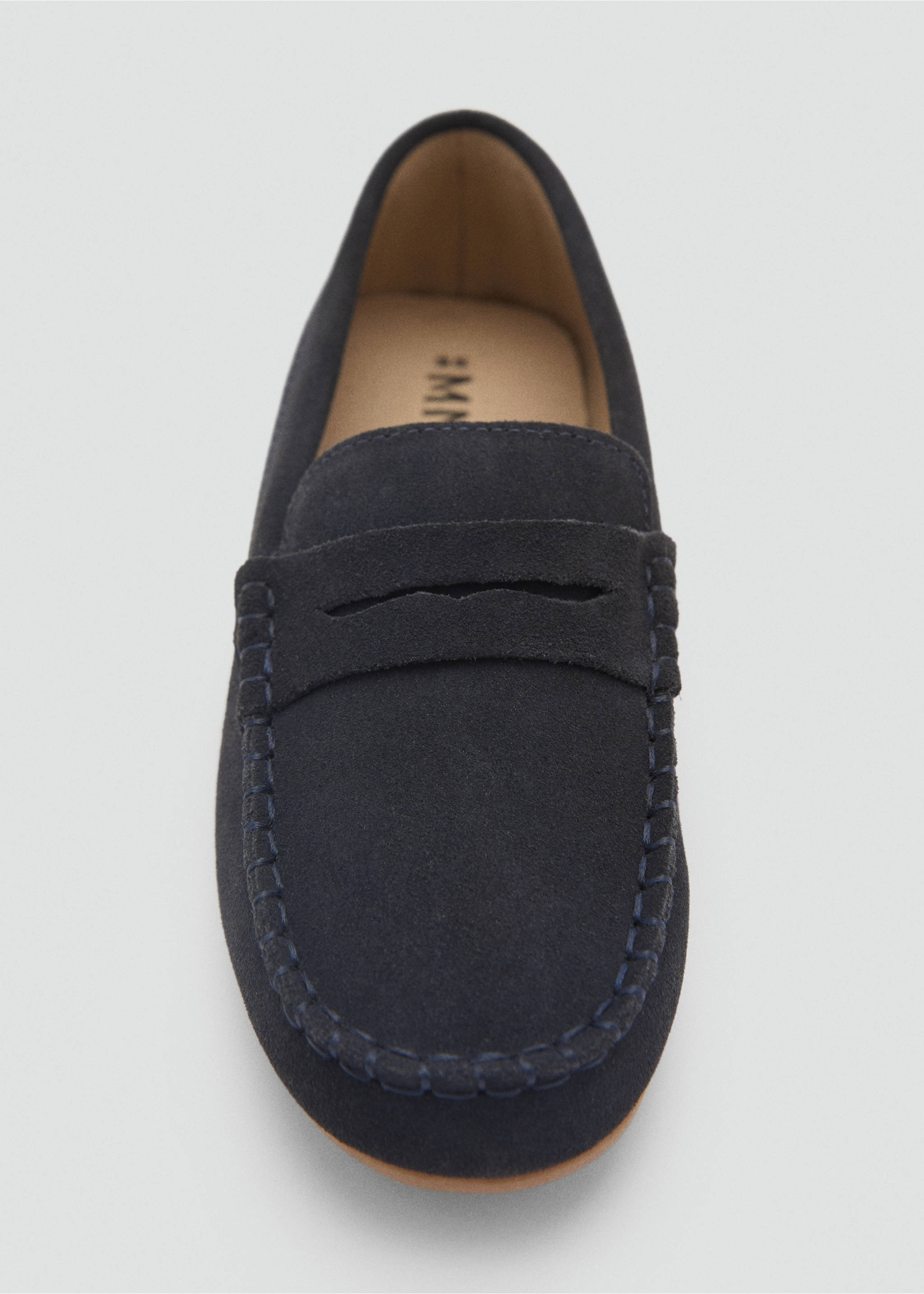 Mocassins pell serratge - Detall de l'article 2, Blau. Ref: 87043638-00.