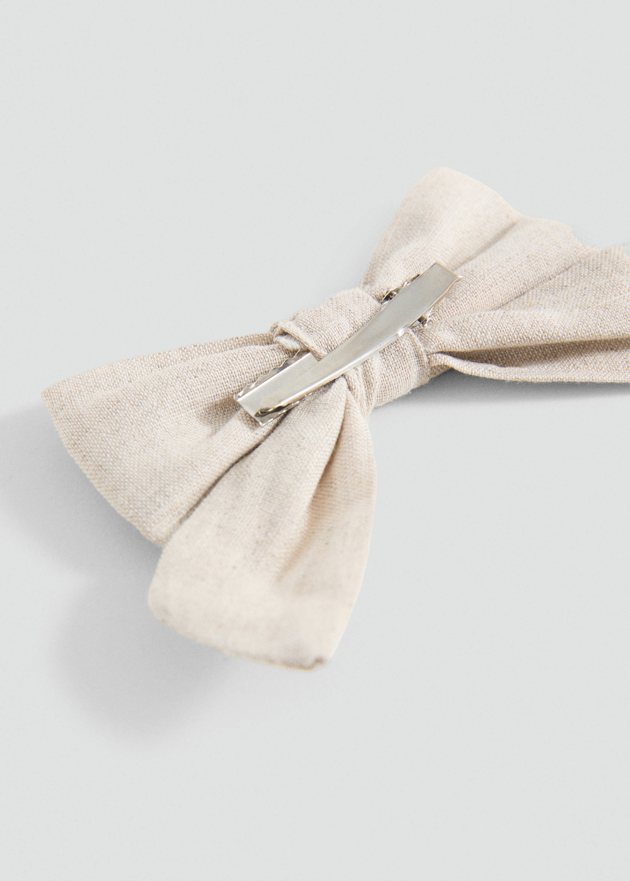 Barrette à cheveux lin - Plan moyen