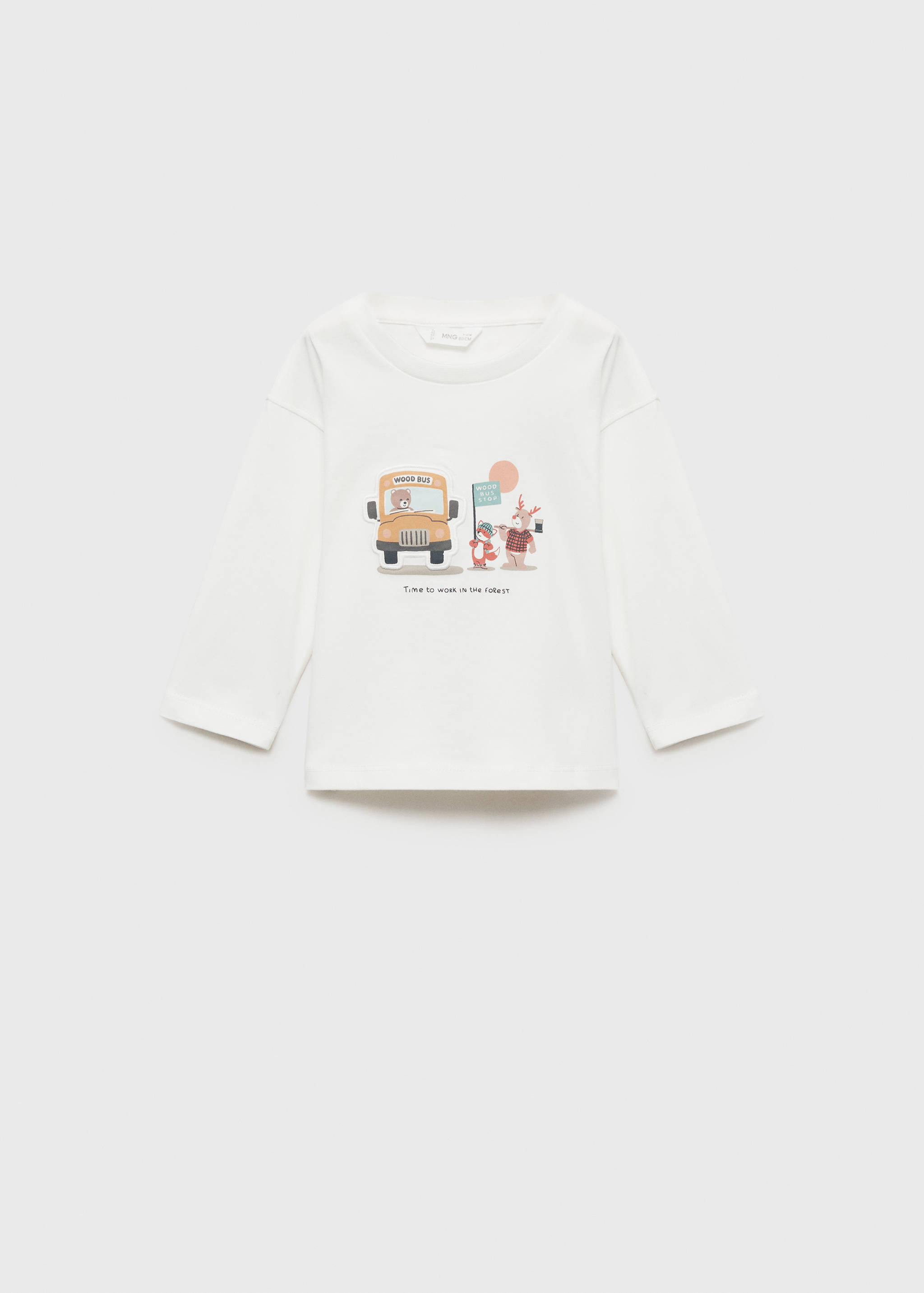 Bedrucktes Baumwoll-T-Shirt - Artikel ohne Model