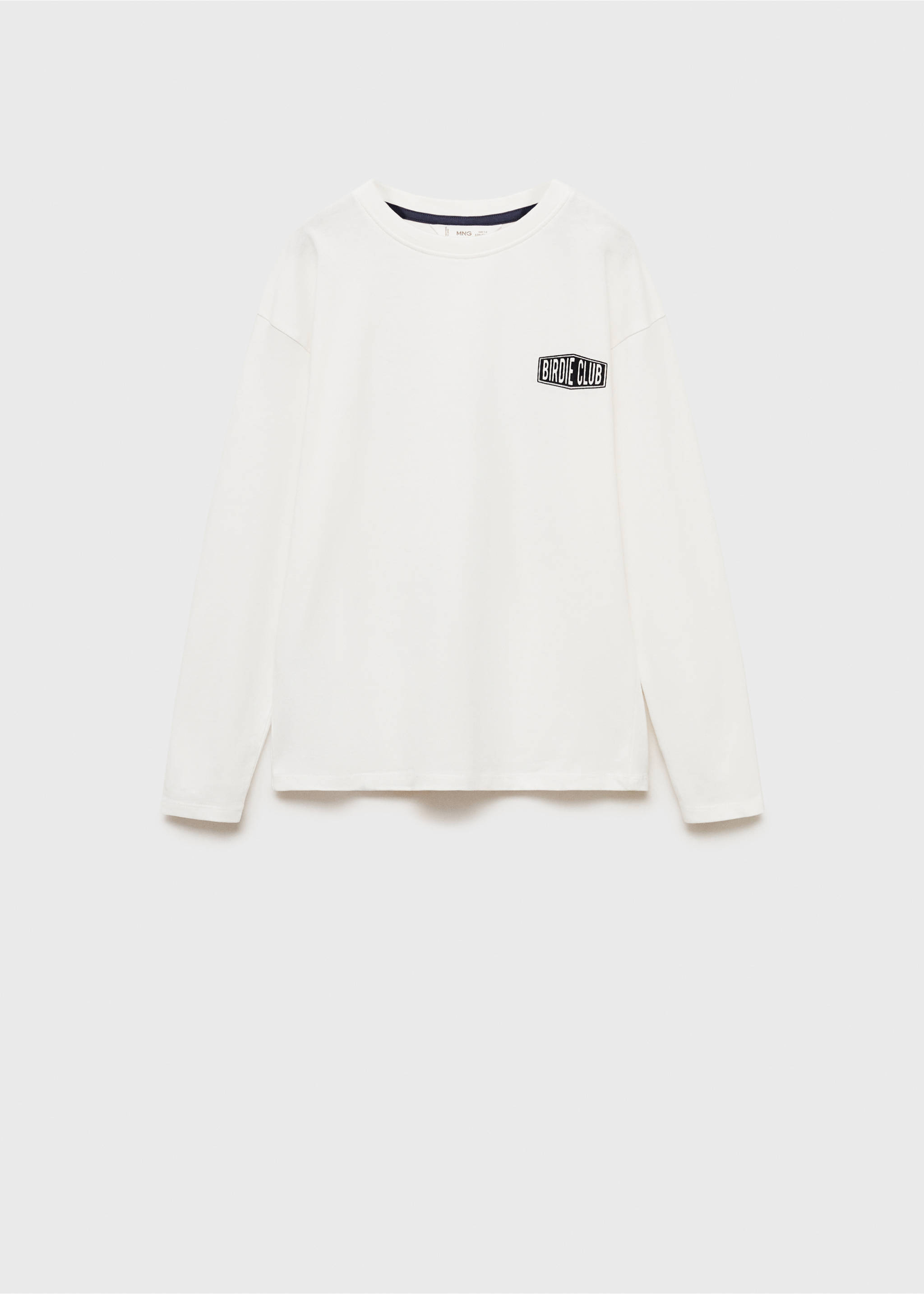 Printed cotton-blend T-shirt - Article without model, Off White. Ref: 87043644-00.