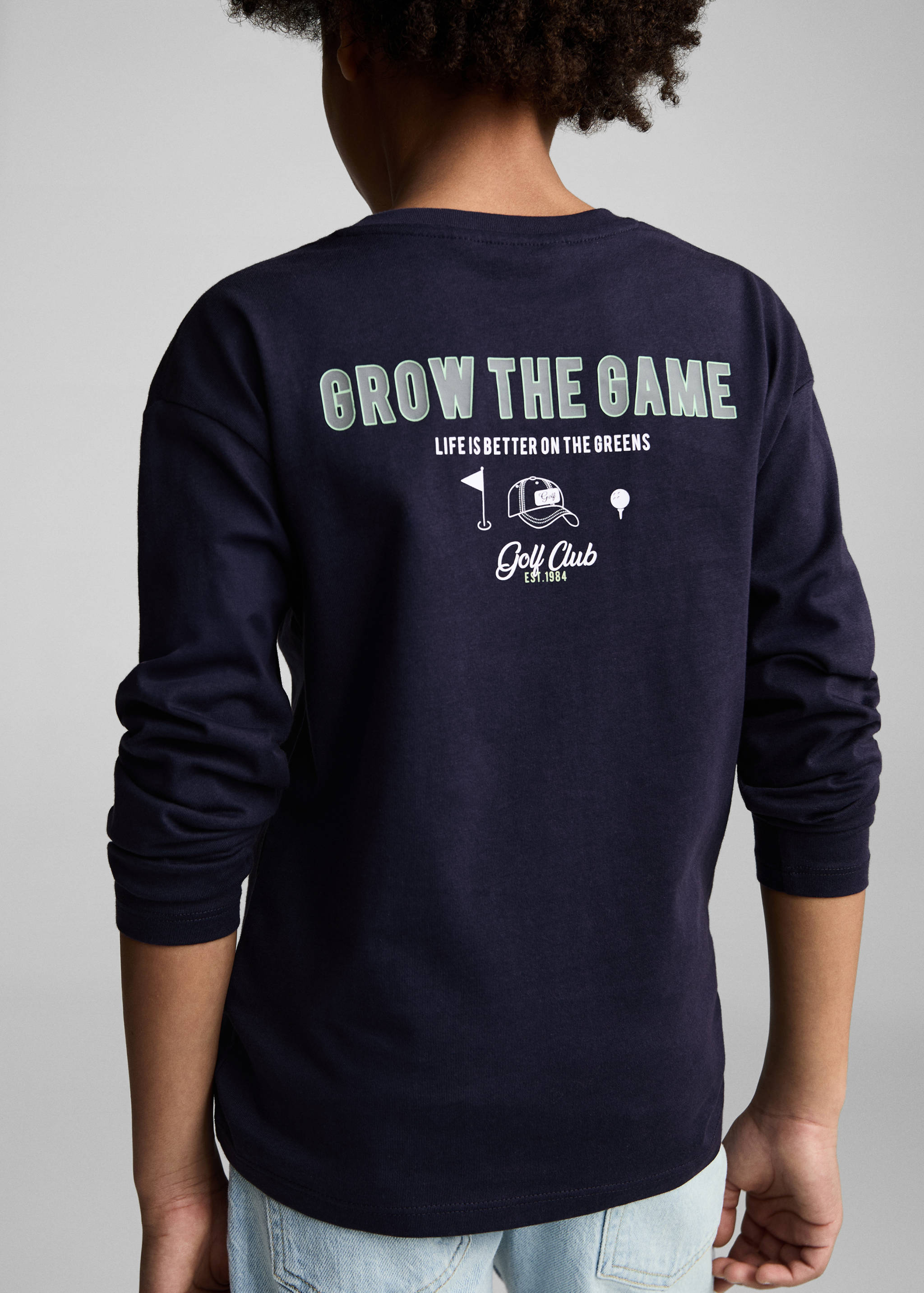 Katoenen T-shirt met print - Detail van het artikel 6