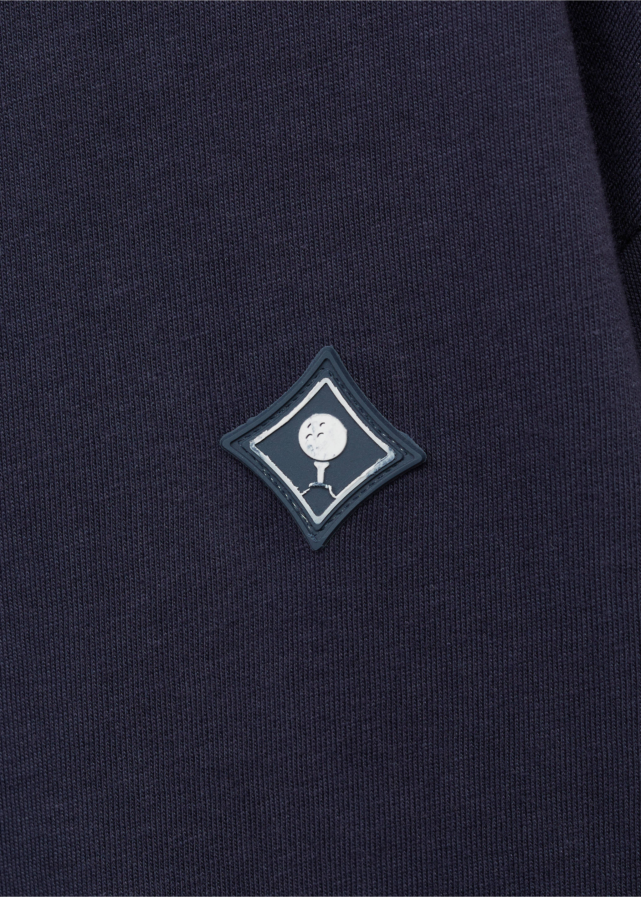 Katoenen T-shirt met print - Detail van het artikel 8, Donkermarine. Ref: 87043645-00.