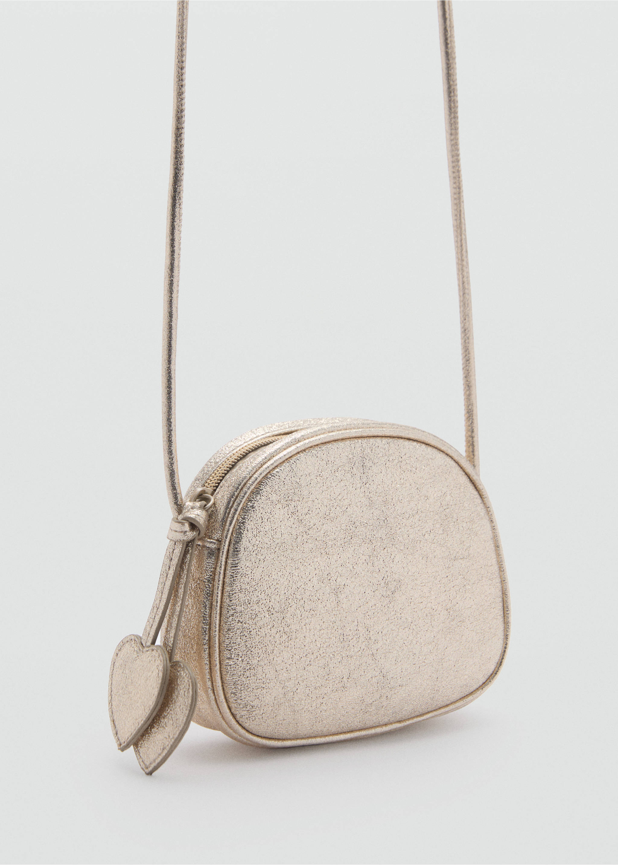 Mini bolso asa metálica - Plano medio, Oro. Ref: 87043646-00.