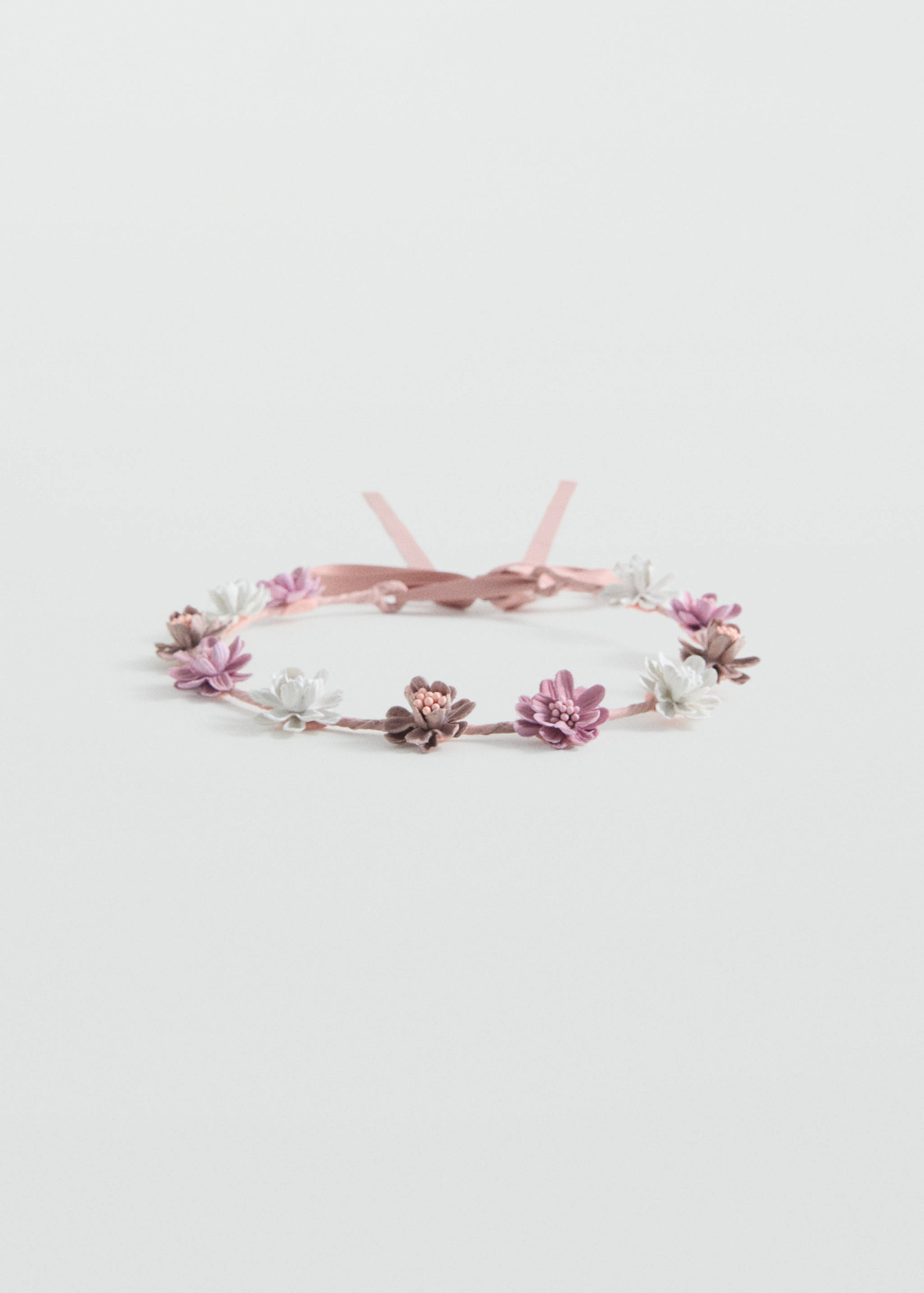 Tie closure flower hairband - Article without model
