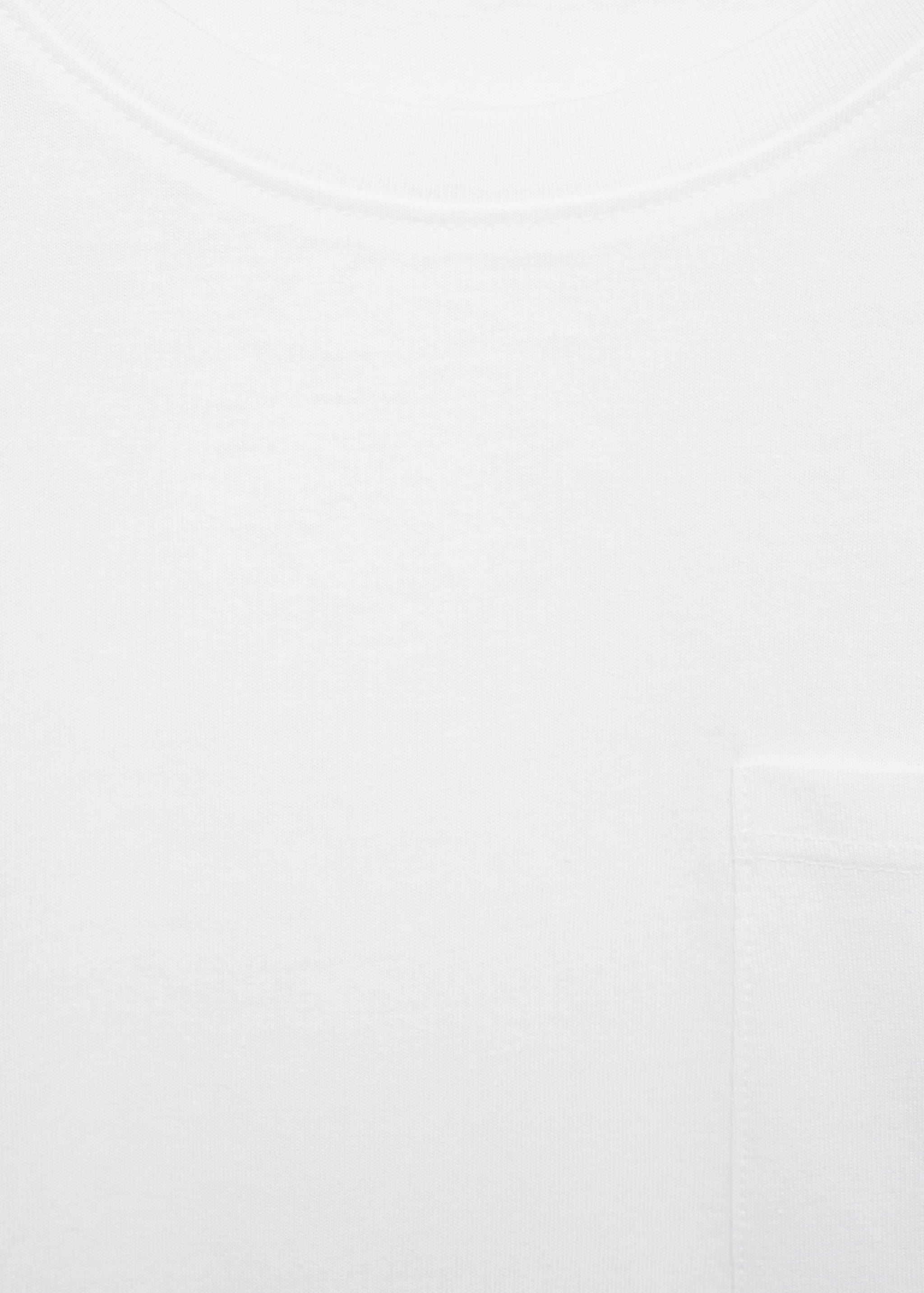 T-Shirt mit aufgesetzter Tasche - Detail des Artikels 8