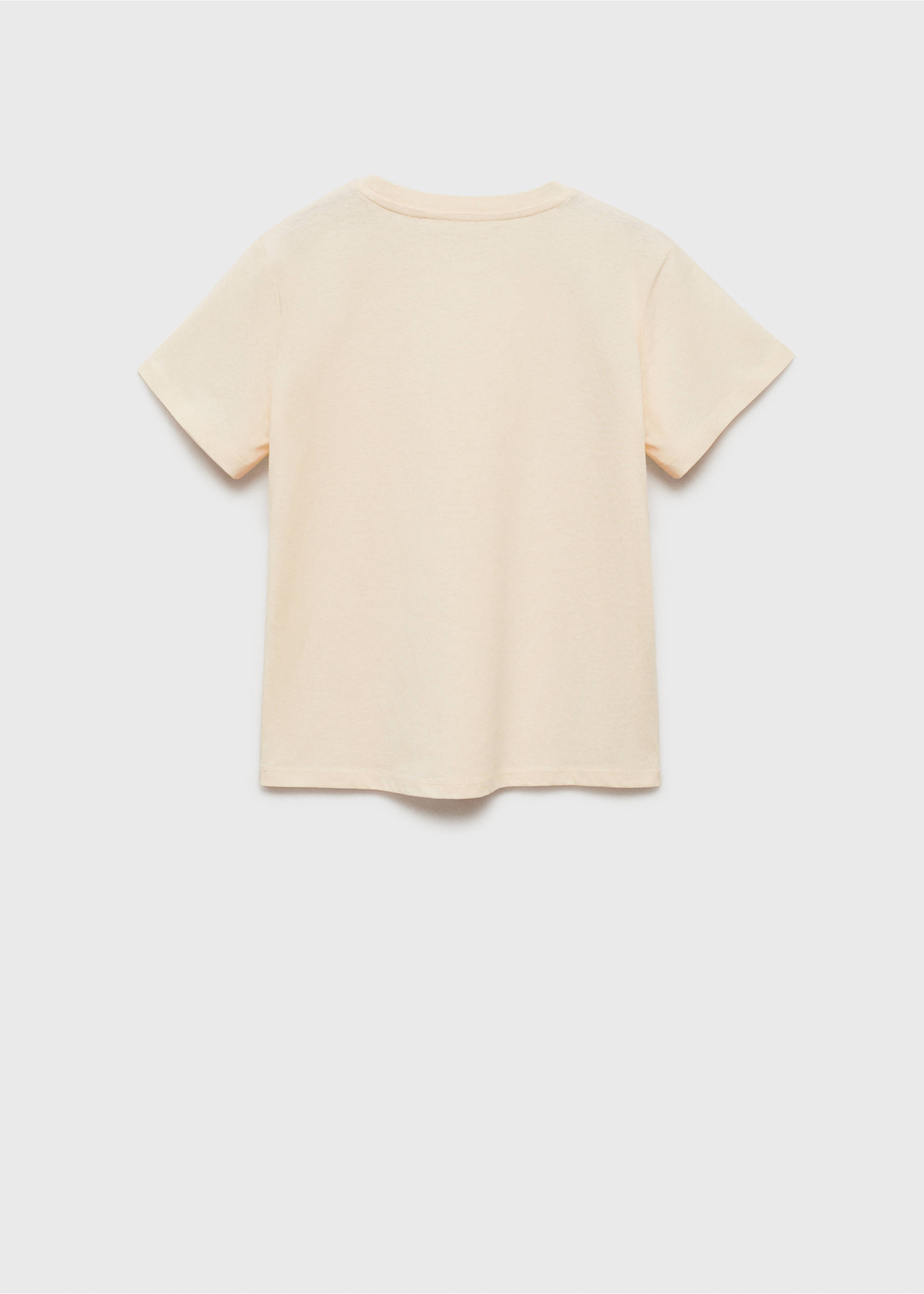 Camiseta bolsillo parche - Reverso del artículo, Crudo. Ref: 87043651-00.