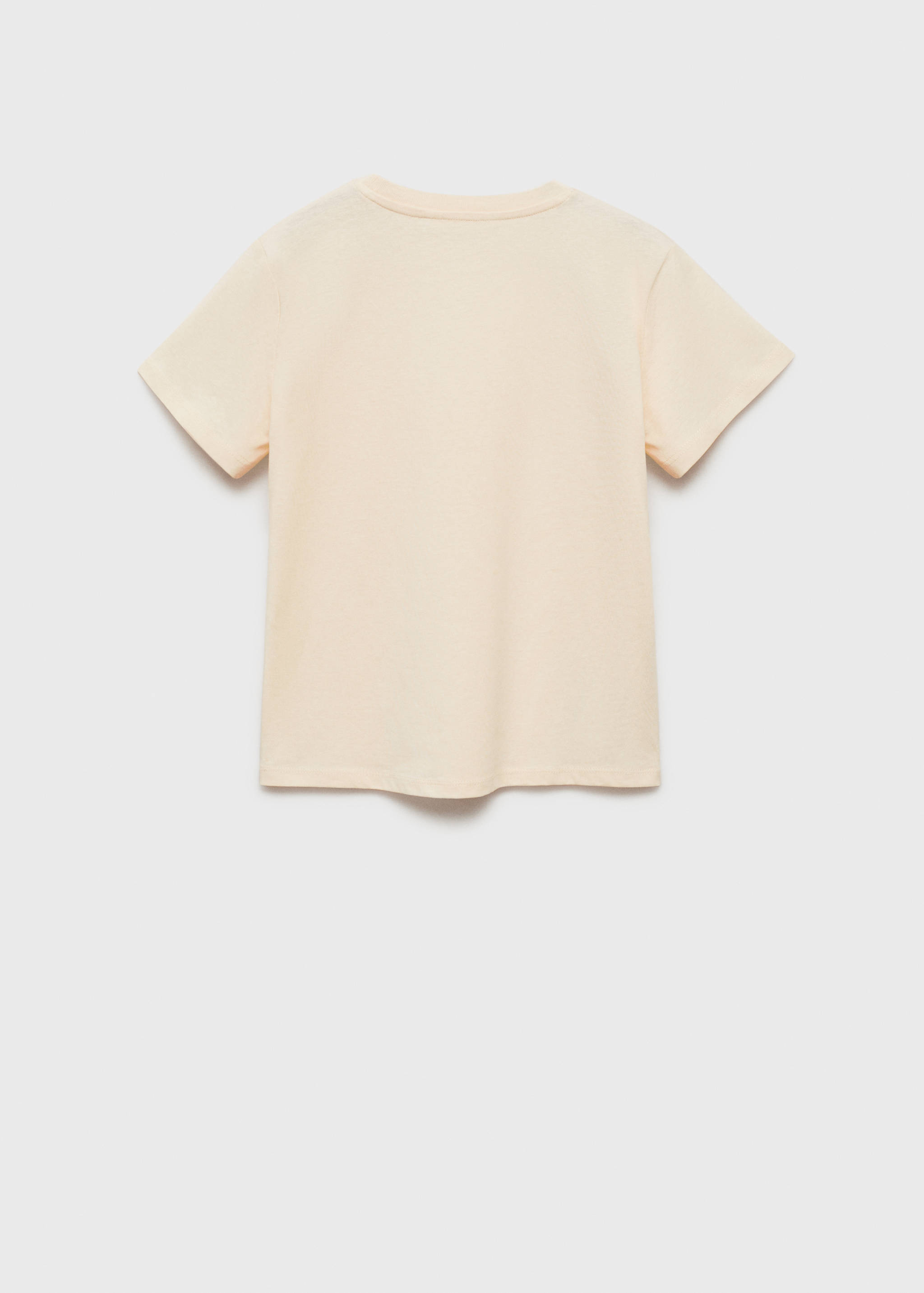 T-Shirt mit aufgesetzter Tasche - Rückseite des Artikels