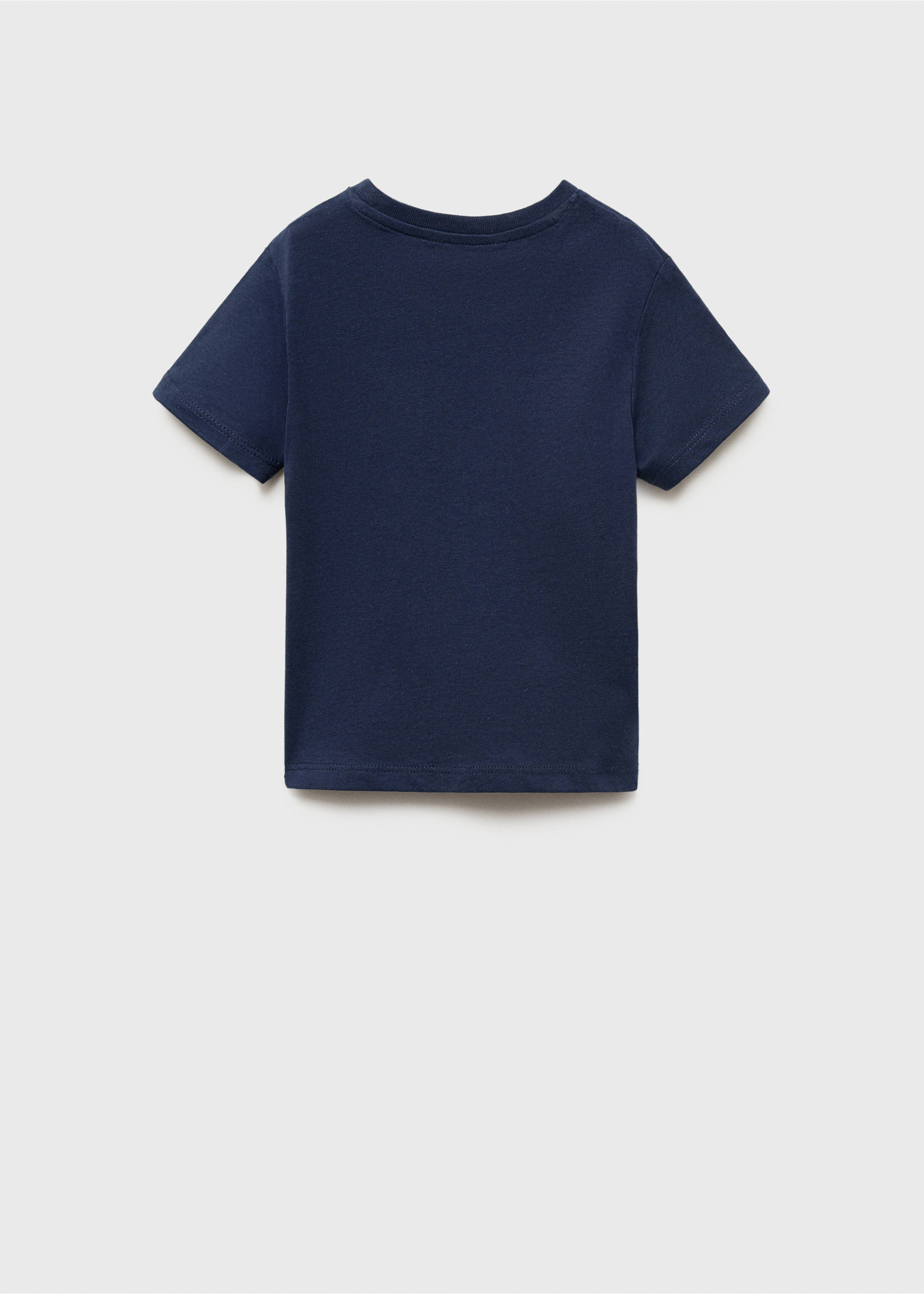 Patch pocket T-shirt - Reverse of the article, Dark Navy. Ref: 87043651-00.