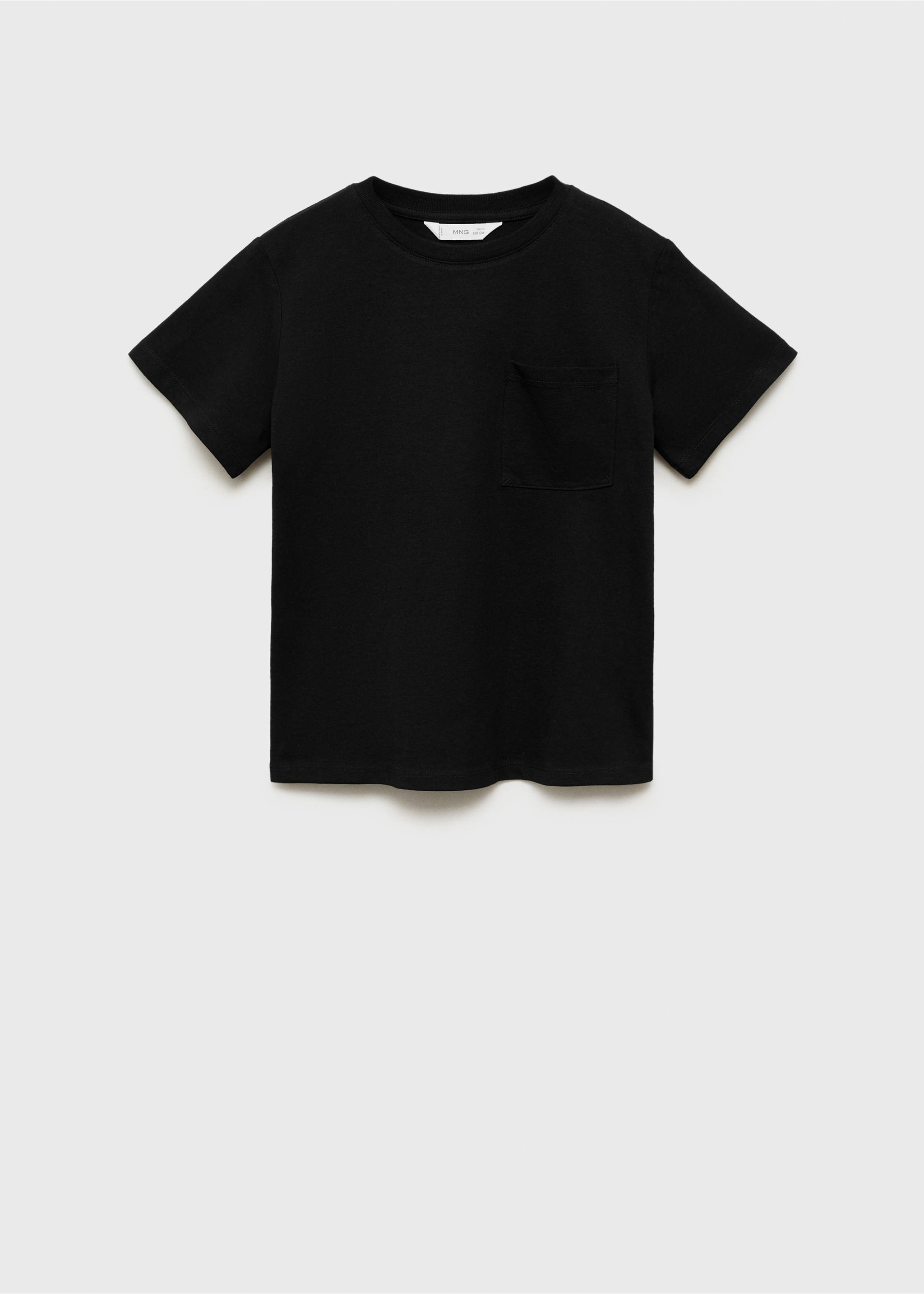 Samarreta butxaca aplicada - Article sense model, Negre. Ref: 87043651-00.