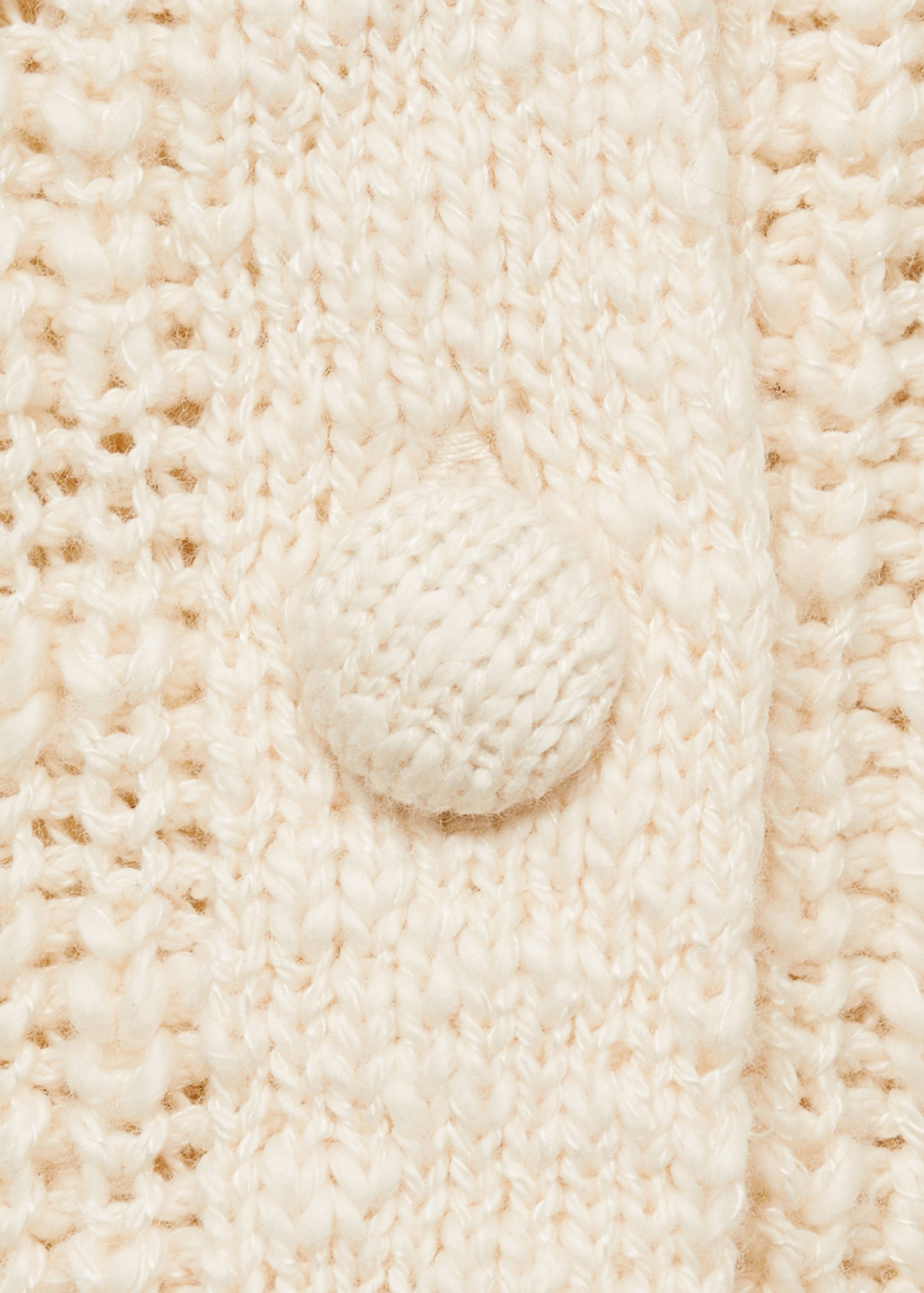 Knitted button cardigan - Details of the article 0