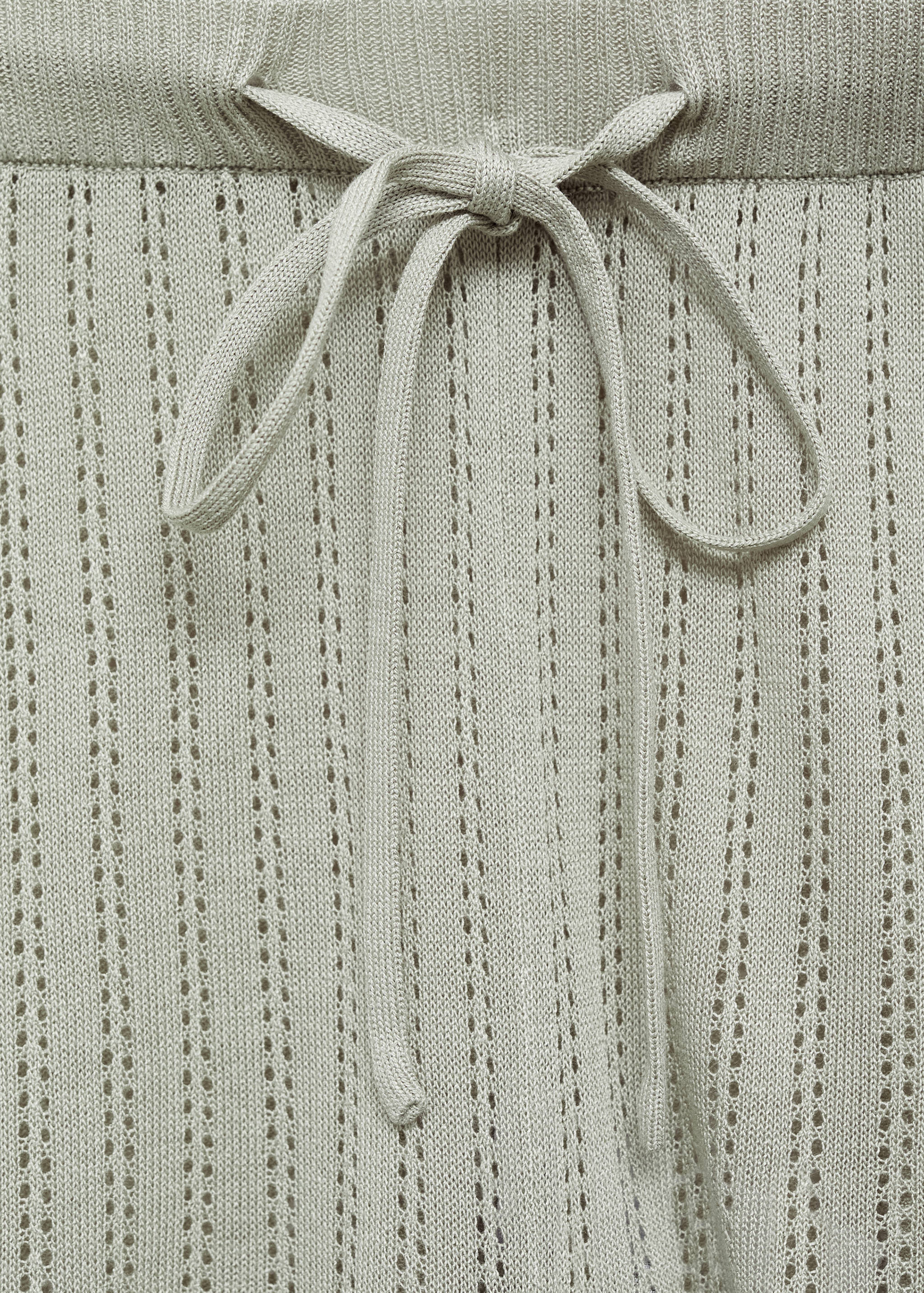 Pyjama shorts with pointelle detail - Details of the article 8