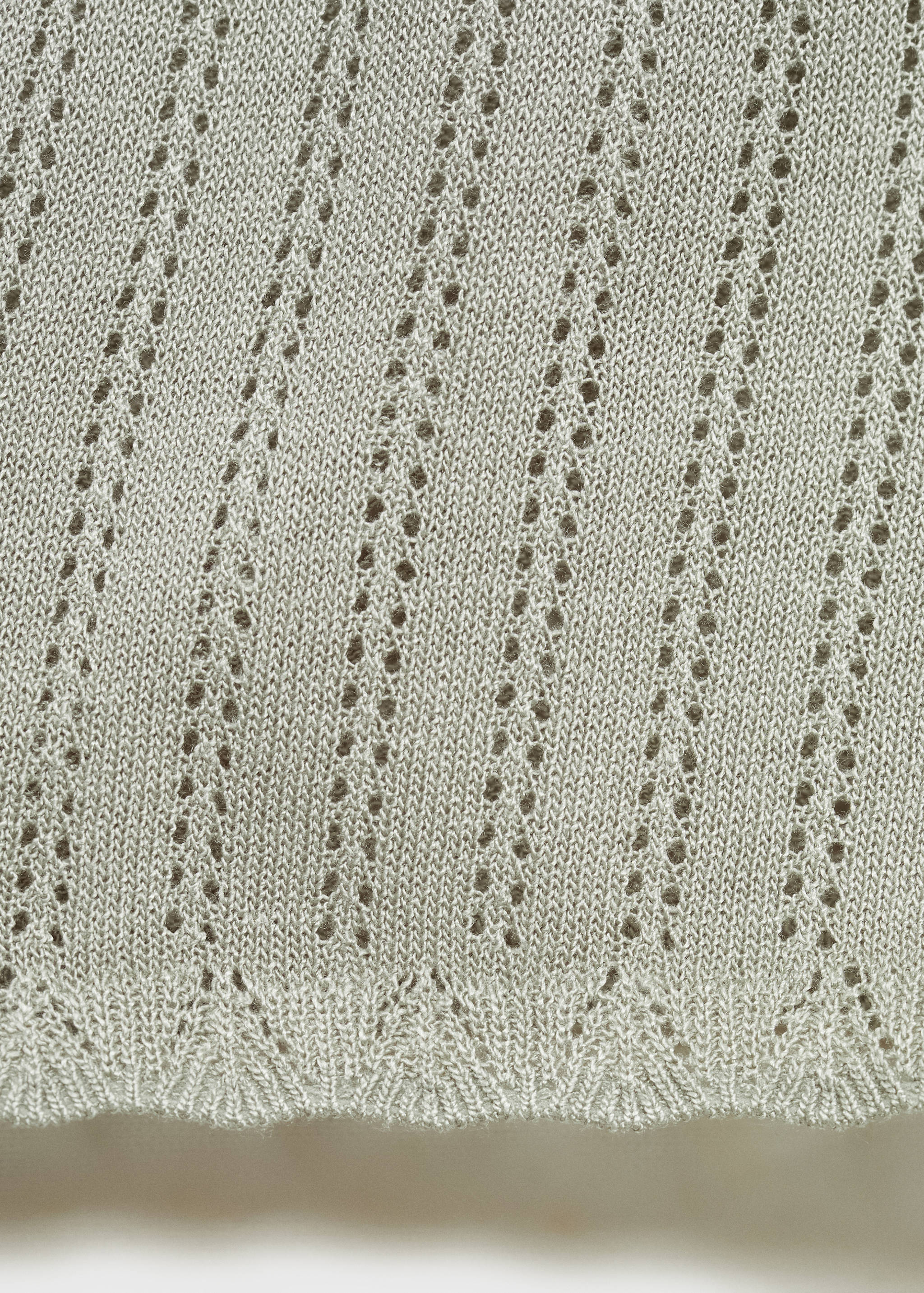 Pyjama shorts with pointelle detail - Details of the article 0