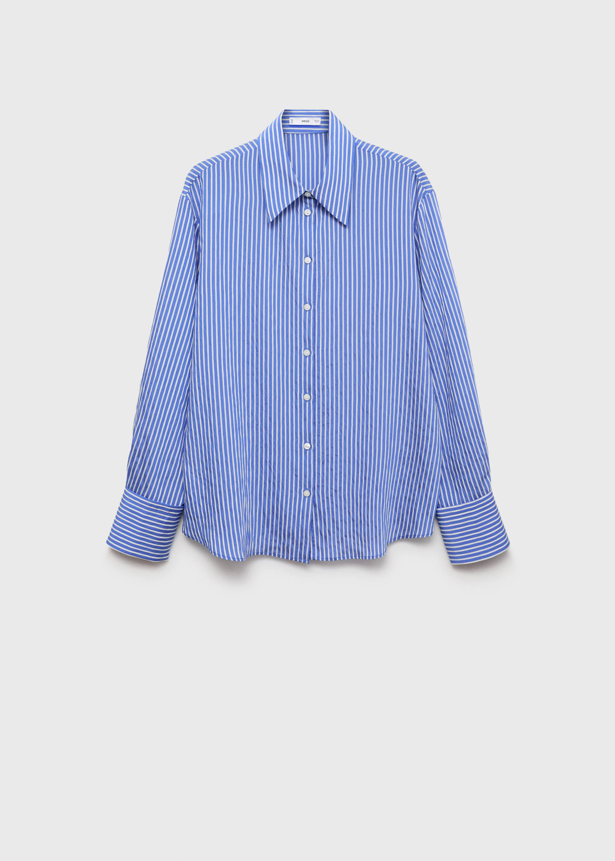Striped straight shirt - Article without model