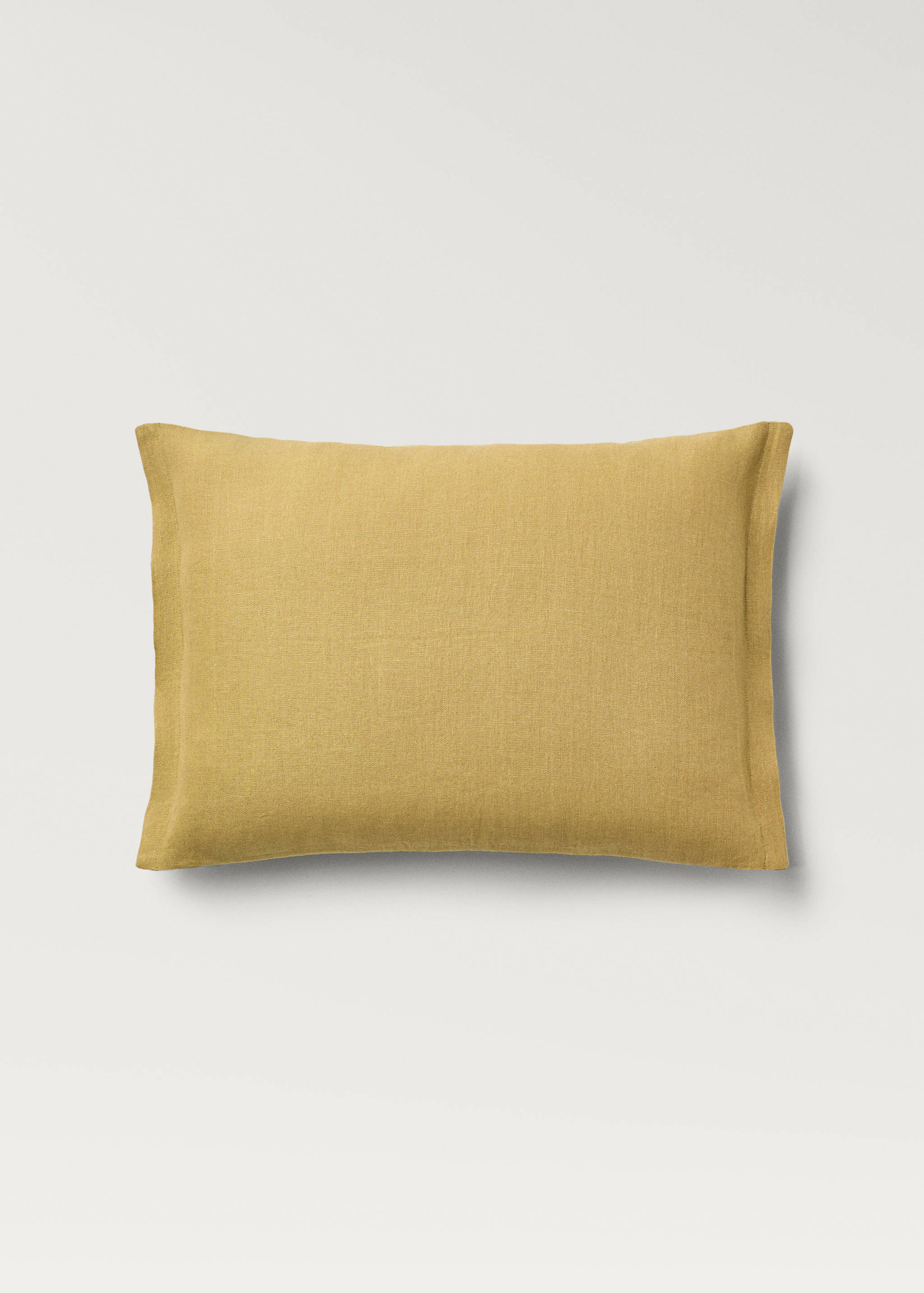 Two-tone linen cushion cover 40x60cm - Details of the article 1