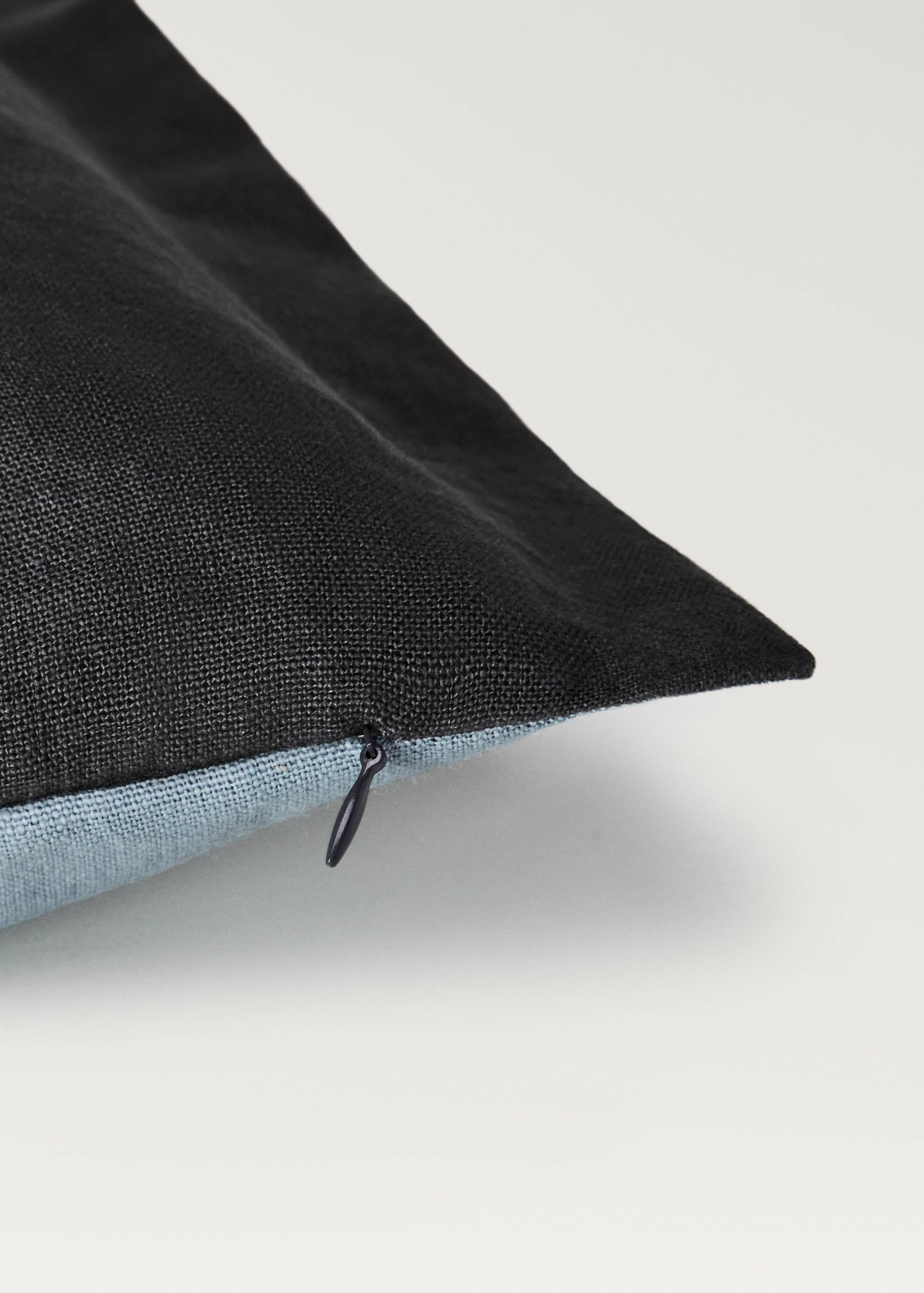 Two-tone linen cushion cover 40x60cm - Details of the article 3